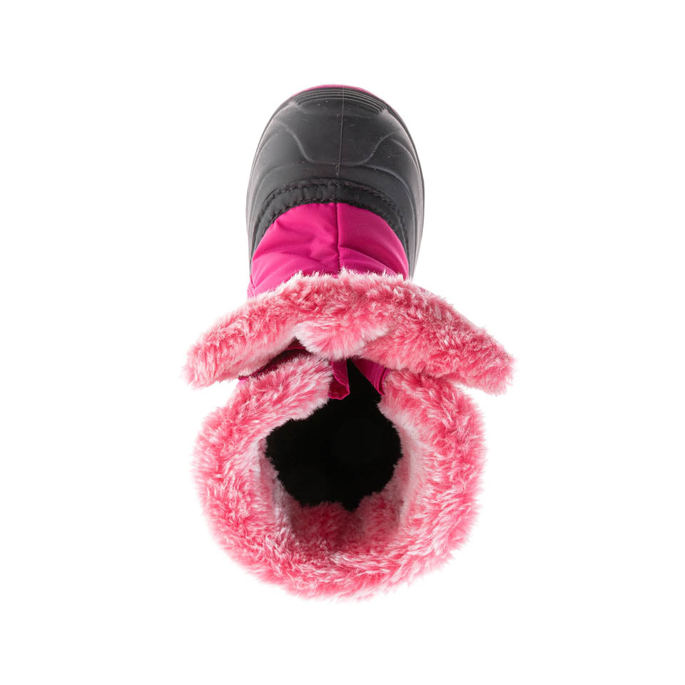 Kamik Rose Snowbug F Toddler Boots - Waterproof Winter Snow Boots for Girls, Non-Slip Warm Kids Booties for Outdoor Play & Snowy Adventures