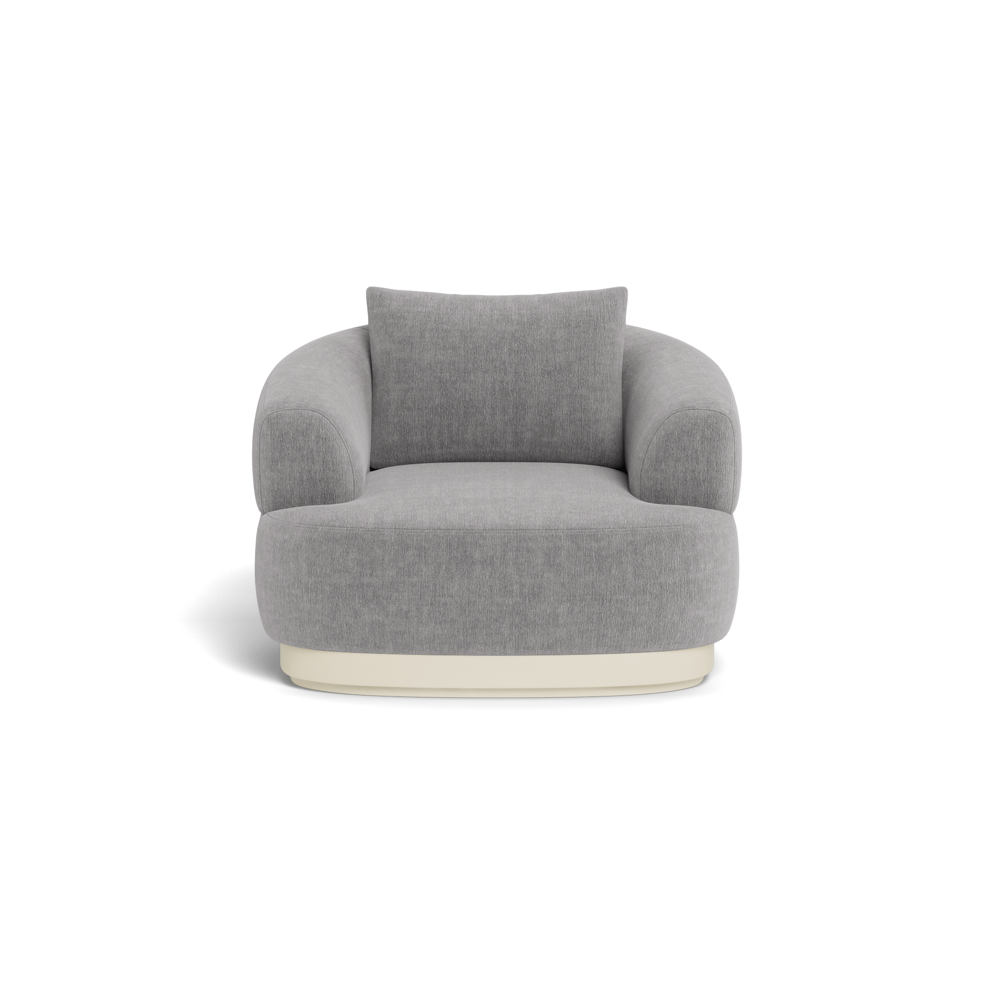 Amalfi Swivel Lounge Chair - 360-Degree Rotating Modern Accent Chair for Living Room, Bedroom, or Office - Perfect for Relaxing, Reading, and Entertaining