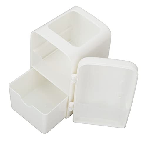 Cute Refrigerator Storage Box - Dustproof Multi-Purpose Makeup Brush Organizer with Sealed Drawer | Perfect for Kitchen, Bathroom & Gift Giving