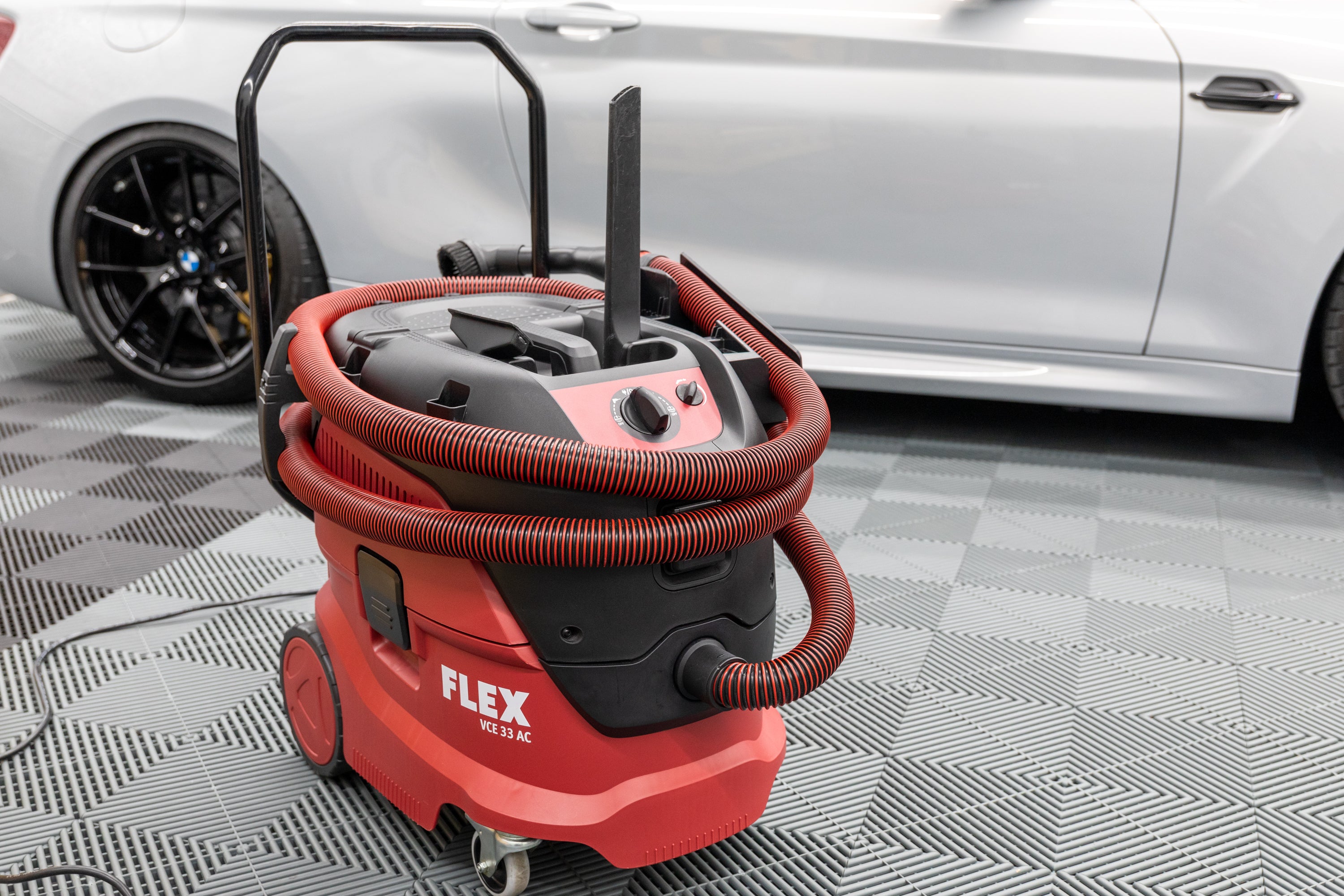 Flex 9 Gallon HEPA Wet/Dry Portable Vacuum Cleaner - Powerful Suction for Home, Garage, Workshop & Car Cleaning