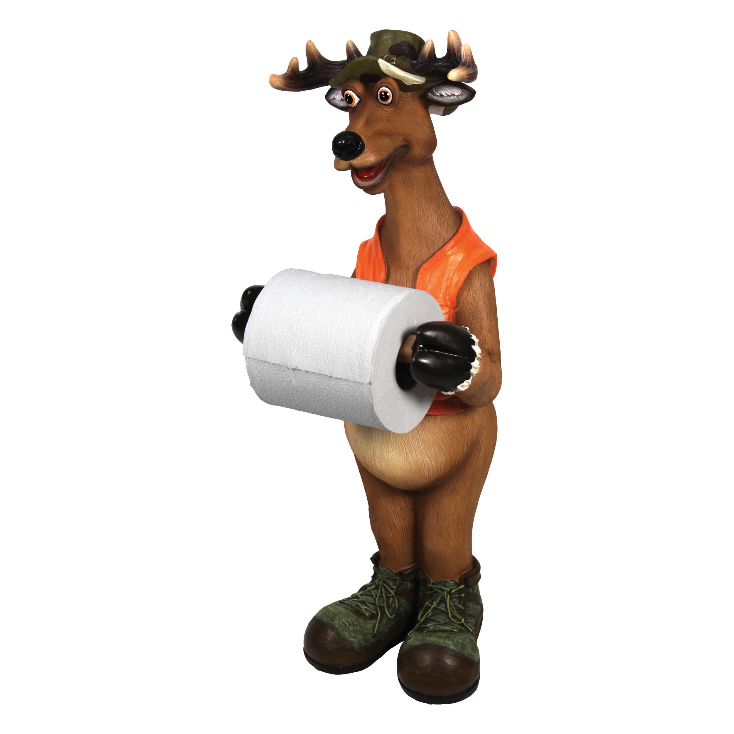 Rivers Edge Products Novelty Toilet Paper Holder Stand - 21.5