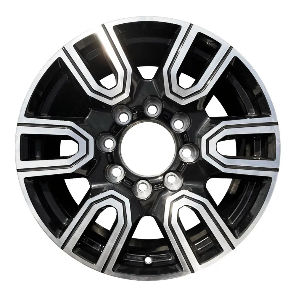 GMC Sierra 2500 3500 20-Inch OEM Wheels ALY05950 (Silver/Black) - Compatible with 2020-2022 Models | Perfect for Off-Roading, Truck Upgrades & Replacement Parts