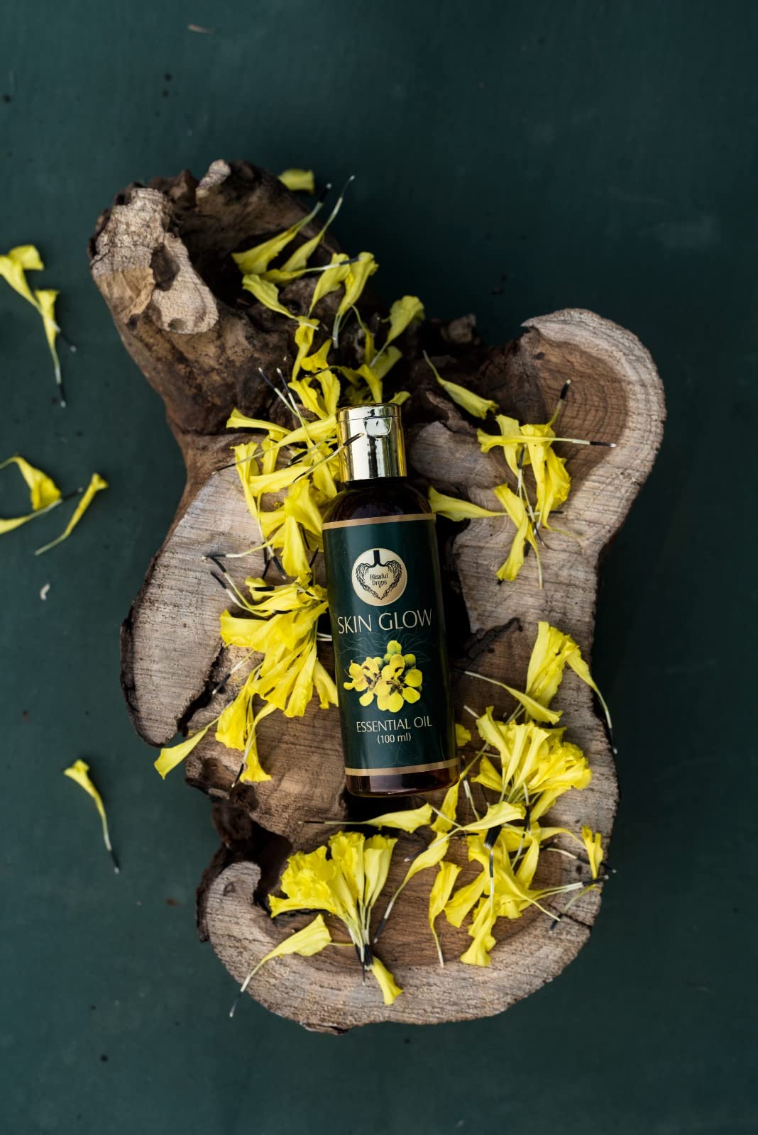 BLISSFUL DROPS Skin Glow Oil - Anti-Aging Facial Oil for Youthful Radiance | Daily Hydration & Wrinkle Prevention | Perfect for Dry Skin & Nighttime Skincare Routine