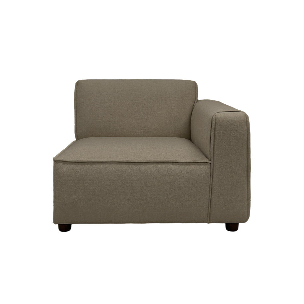 Bruno Right Arm Modular Chair - Modern Ergonomic Office Chair with Adjustable Height & Lumbar Support - Perfect for Home Office, Gaming & Workspace