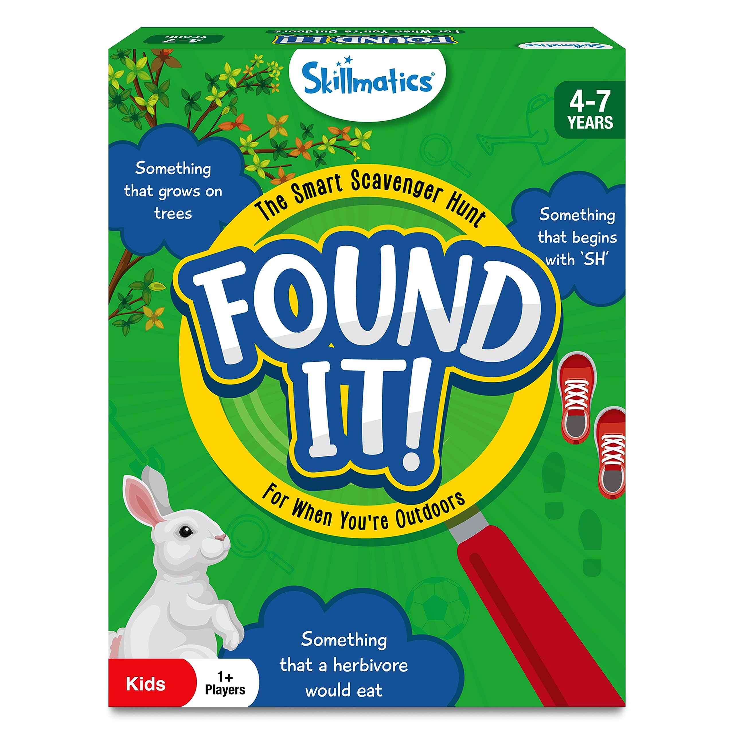 Skillmatics Outdoor Scavenger Hunt Card Game - Found It! Fun Easter Basket Stuffers & Educational Gift for Kids Ages 4-7, Boys, Girls & Families - Perfect for Home, School, Playdates & Outdoor Adventures