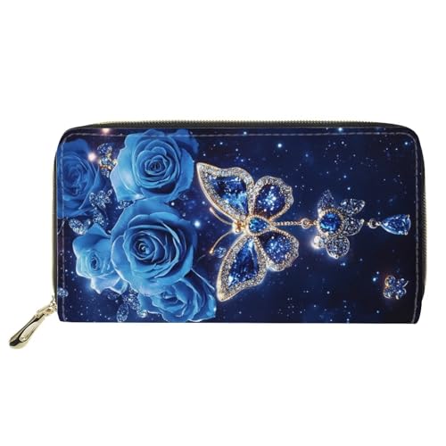 Blue Butterfly Rose Flower