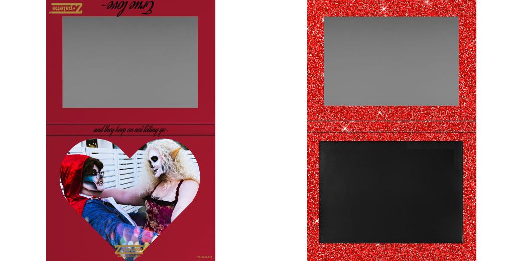 Custom Extra Large Z Palette - Magnetic Makeup Palette for Eyeshadows & Blush - Perfect for Professional Makeup Artists & Travel Organizers