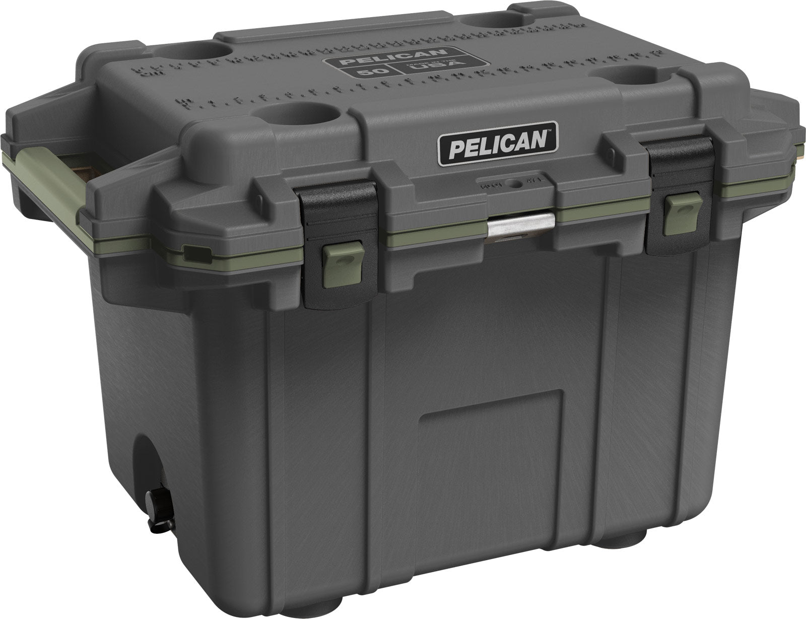 50QT Elite Cooler - Premium Heavy-Duty Ice Chest for Camping, Fishing, and Outdoor Adventures - Keeps Ice for 7+ Days - Perfect for BBQs, Tailgating, and Beach Trips