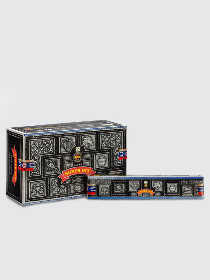 Premium Satya Incense Sticks - 12 Pack (15g Each) for Meditation, Yoga & Home Fragrance | Authentic Indian Nag Champa Aromatherapy