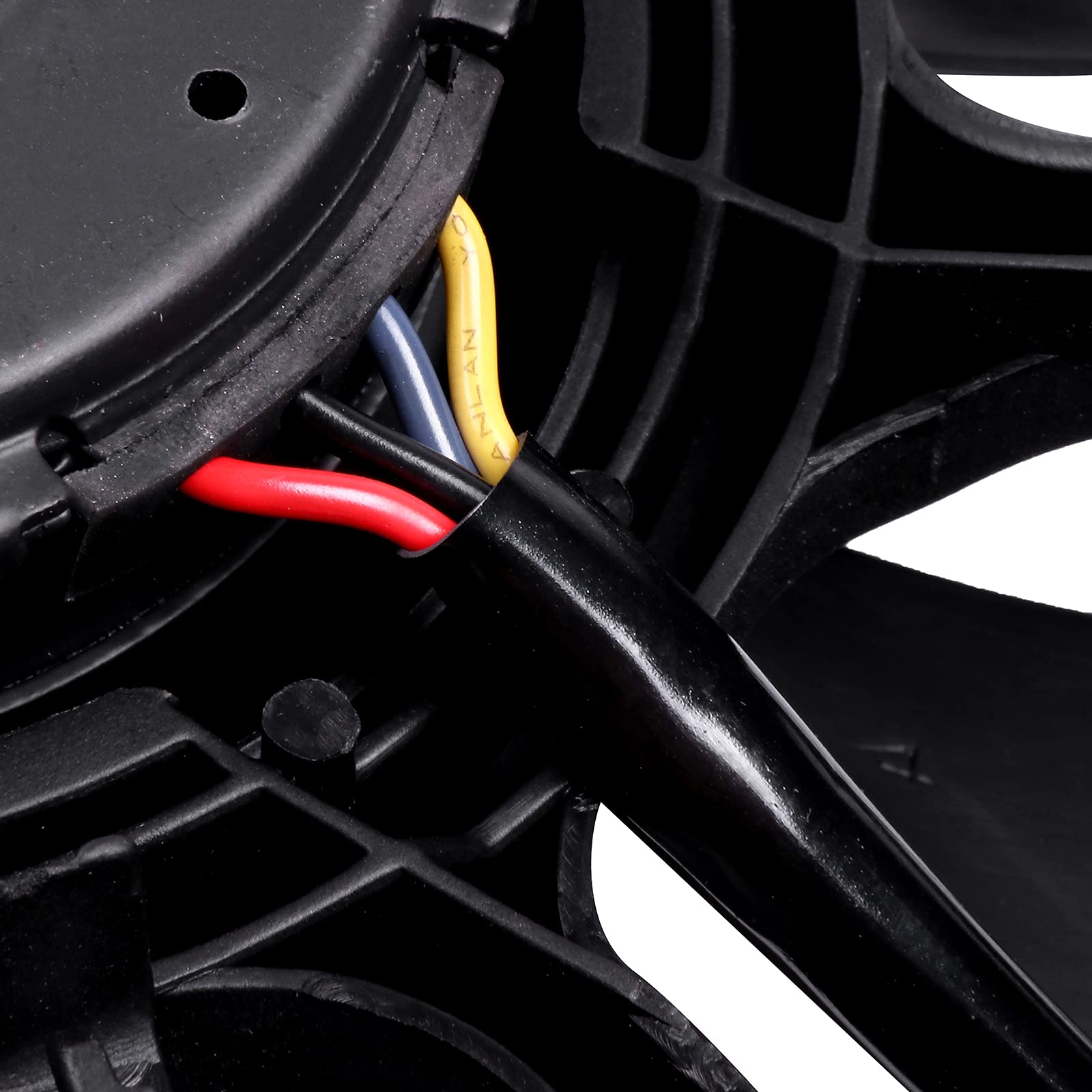 Universal Slim Radiator Condenser Fan Assembly - 12V Push/Pull Cooling Fan with Mount Kit (620-453 KFKGF) - Compatible with 2007-2016 Nissan Altima - Driver/Passenger Side (LH/RH) - Perfect for Engine Cooling & Overheating Prevention