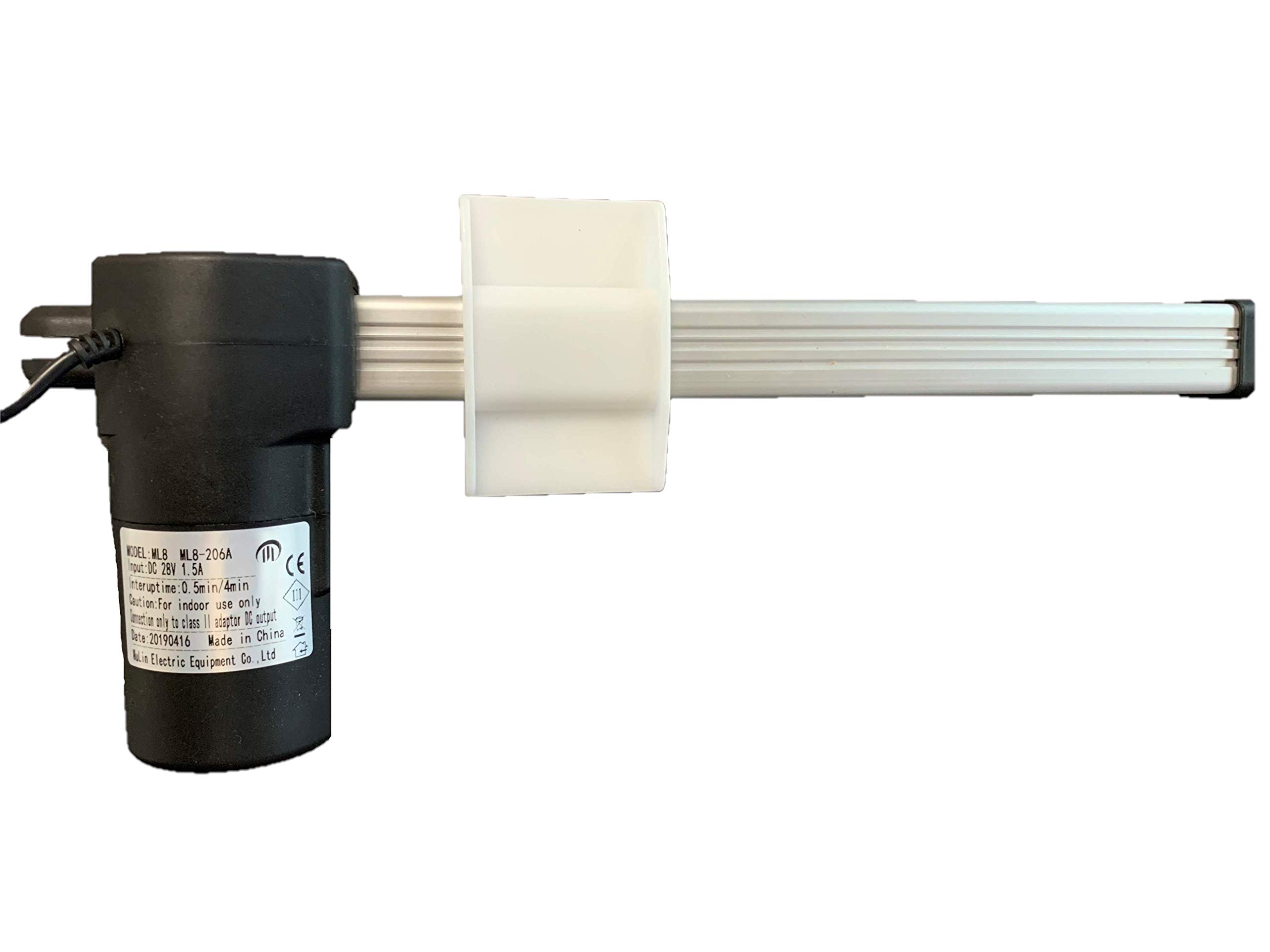 Mulin ML8-206A Power Recliner Motor Replacement with Cord - Linear Actuator for Sofa, Lift Chair, Couch, Massage Seat & Bed - Perfect for Home Theater, Living Room & Elderly Comfort (12V DC)