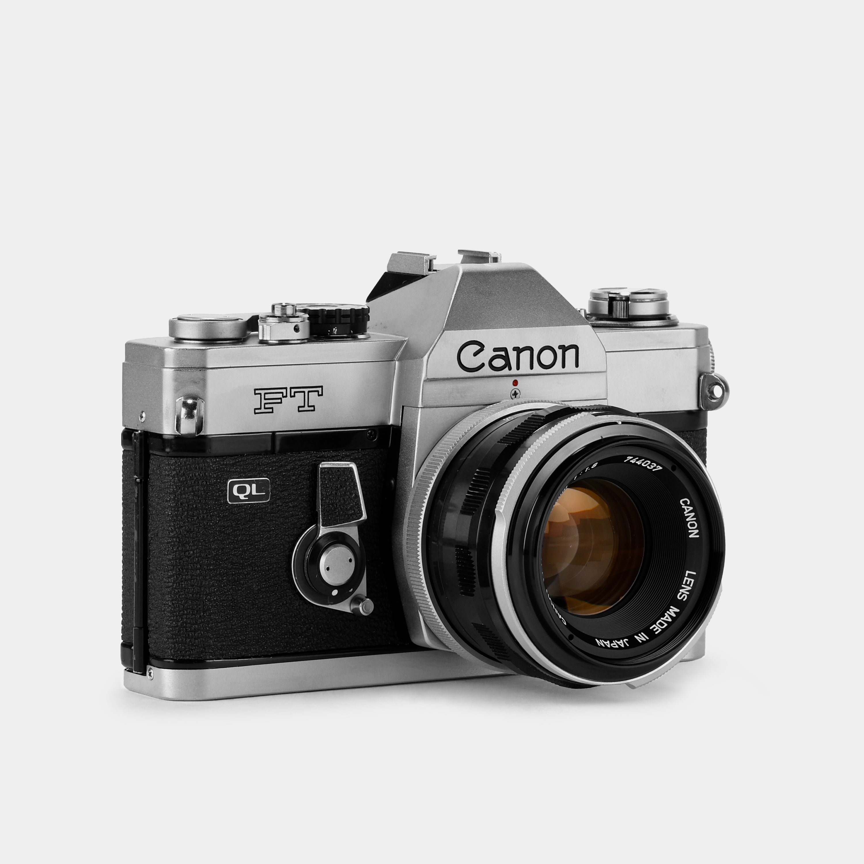 Canon FT QL 35mm SLR Film Camera Vintage Classic for Photography Enthusiasts - Perfect for Street Photography, Travel & Retro Shooting