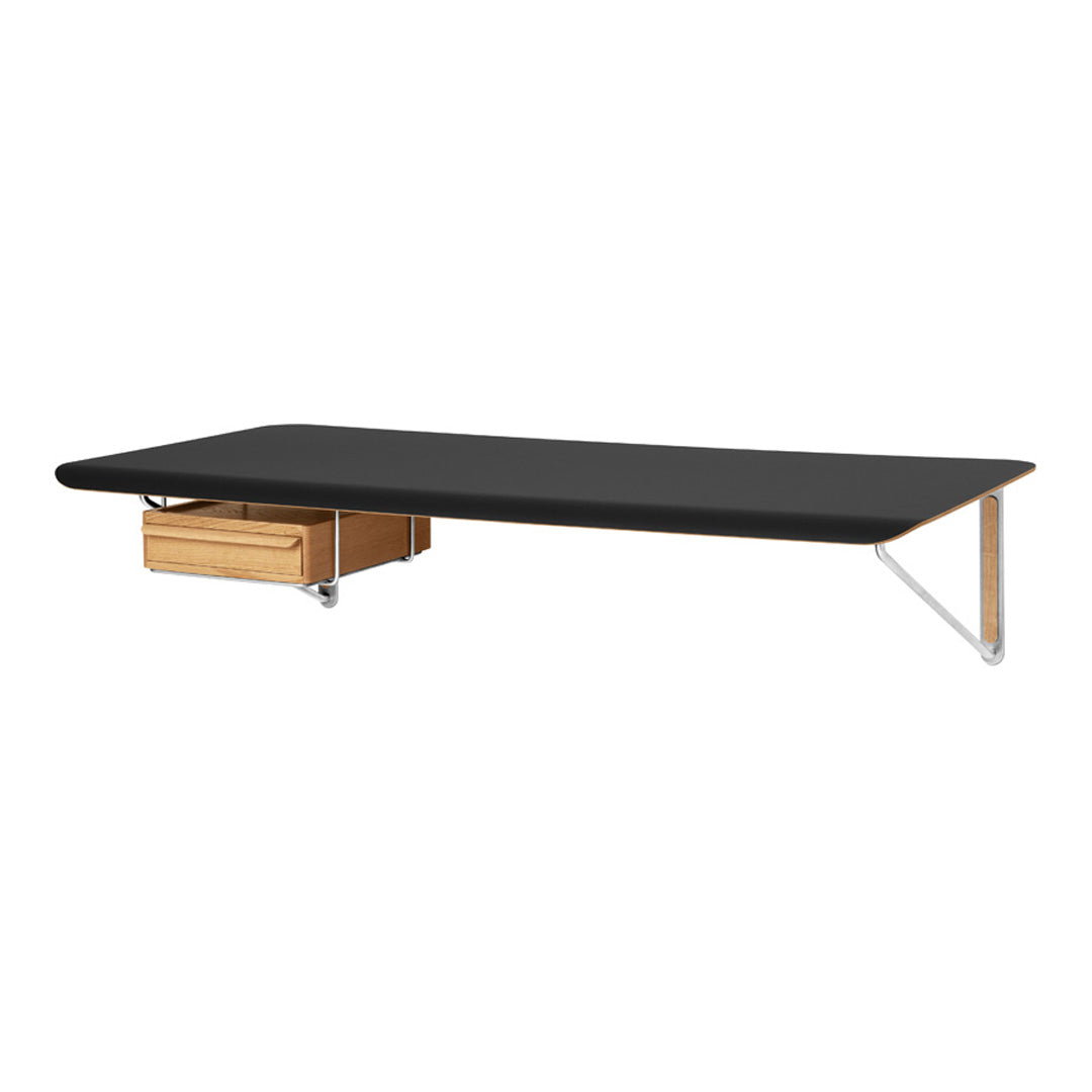 AB019 Wall-Mounted Desk with Drawer - Space-Saving Home Office & Study Workstation for Small Rooms