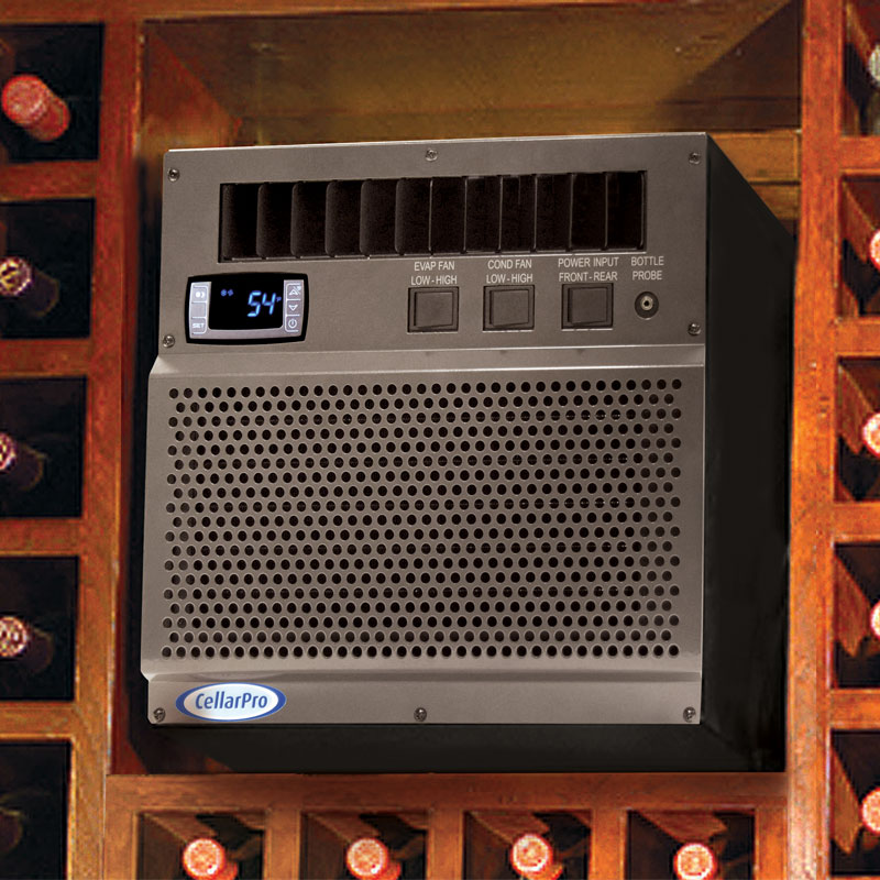 2000VSx Wine Cooling System - 12 Bottle Dual Zone Wine Fridge with Digital Temperature Control for Home & Restaurant Use