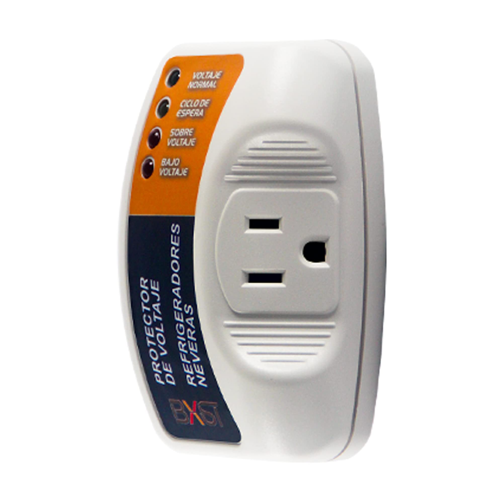 BXST 15A 1800W 140J Single Outlet Surge Protector Plug - Heavy Duty Power Strip for Refrigerator, Air Conditioner, TV & PC - 120V Home & Office Electrical Safety Device - Perfect for Kitchen, Living Room & Workspace Protection