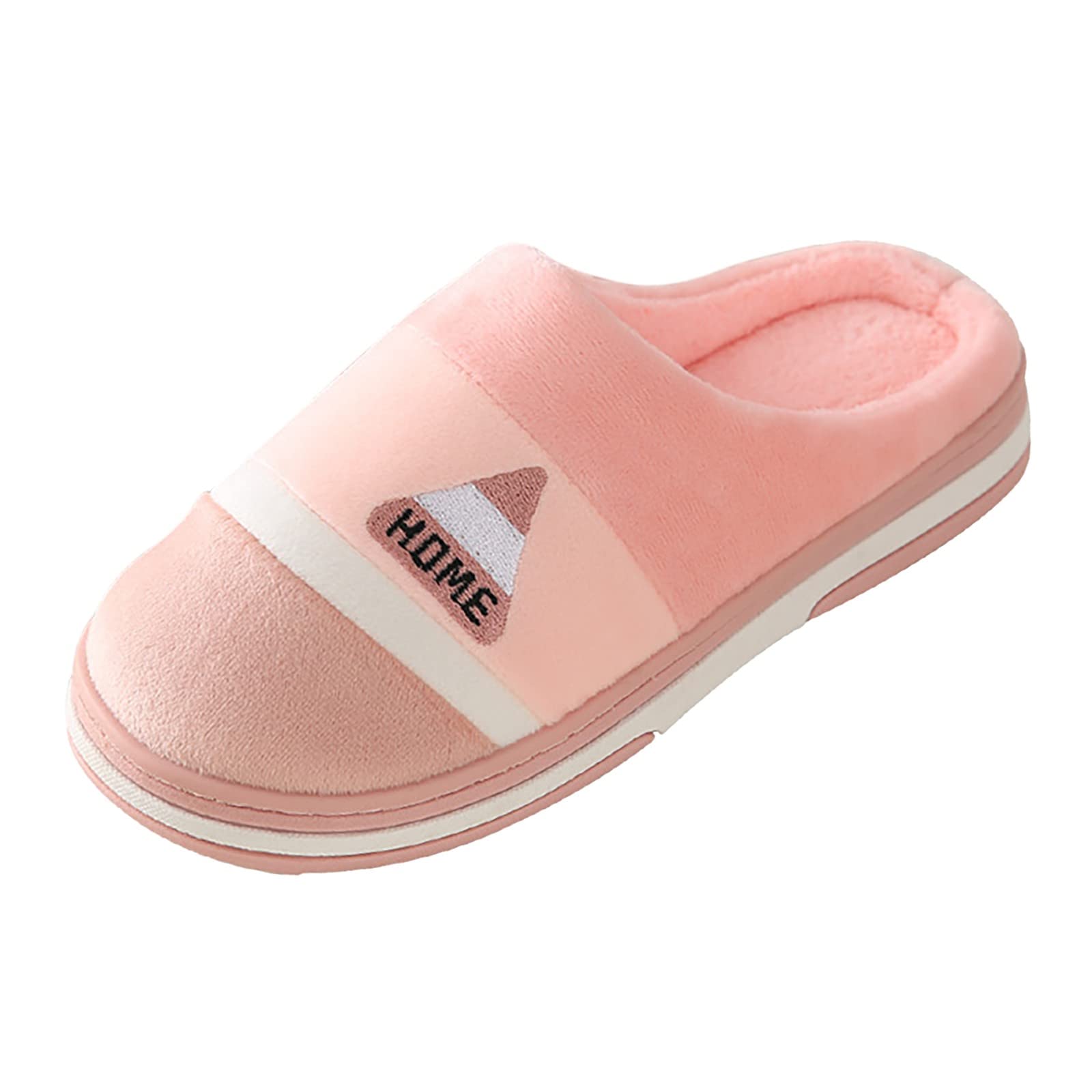 fabalshop Memory Foam House Slippers for Men & Women - Breathable Summer Slippers & Warm Winter Indoor/Outdoor Cotton Slippers with Comfortable Arch Support - Perfect for Home, Office, Travel & Relaxation