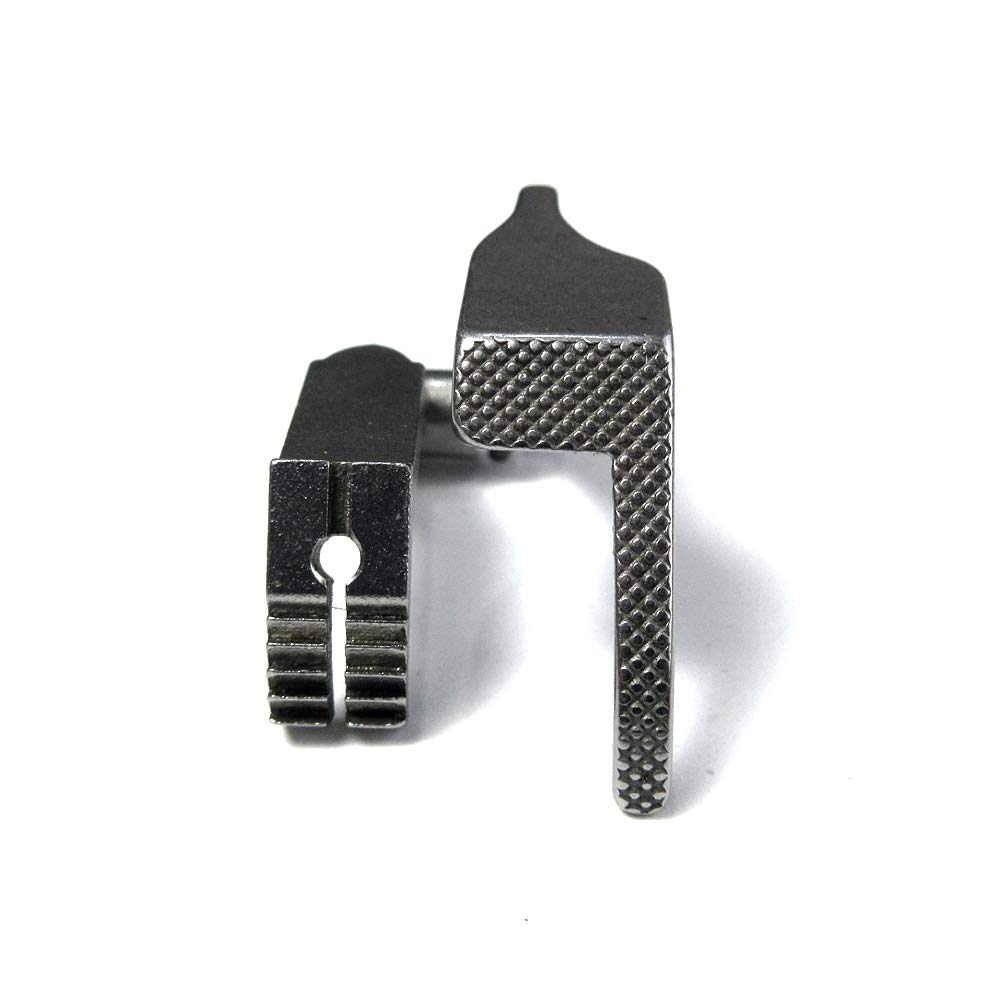 Original Pfaff 145 195 335 545 1245 Walking Foot Left Toe with Teeth 40475+40474-4 - Perfect for Quilting, Sewing Leather & Heavy Fabrics