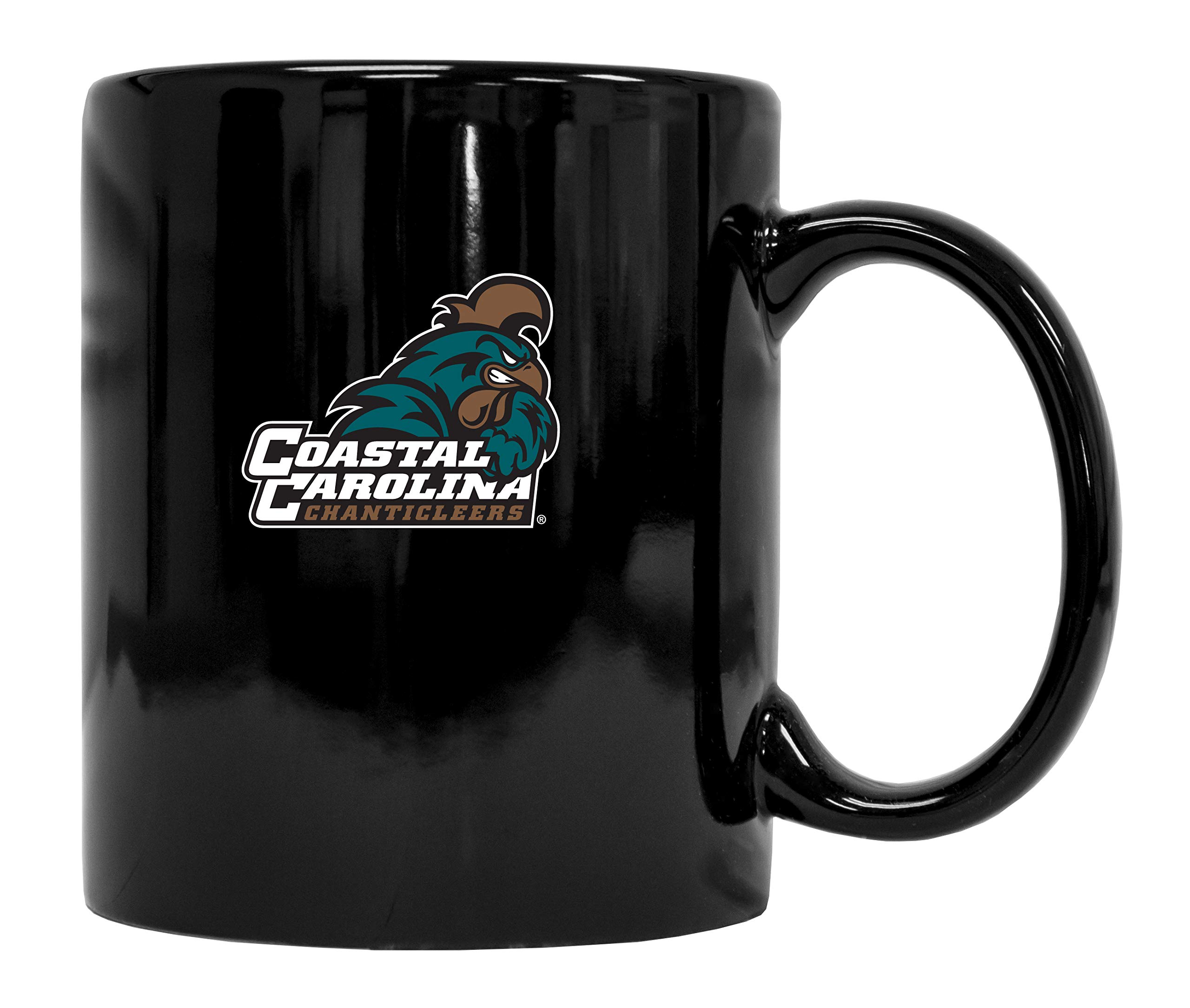Coastal Carolina Chanticleers NCAA Black Ceramic Coffee Mug - 15oz College Team Travel Mug for Fans, Office & Home Use