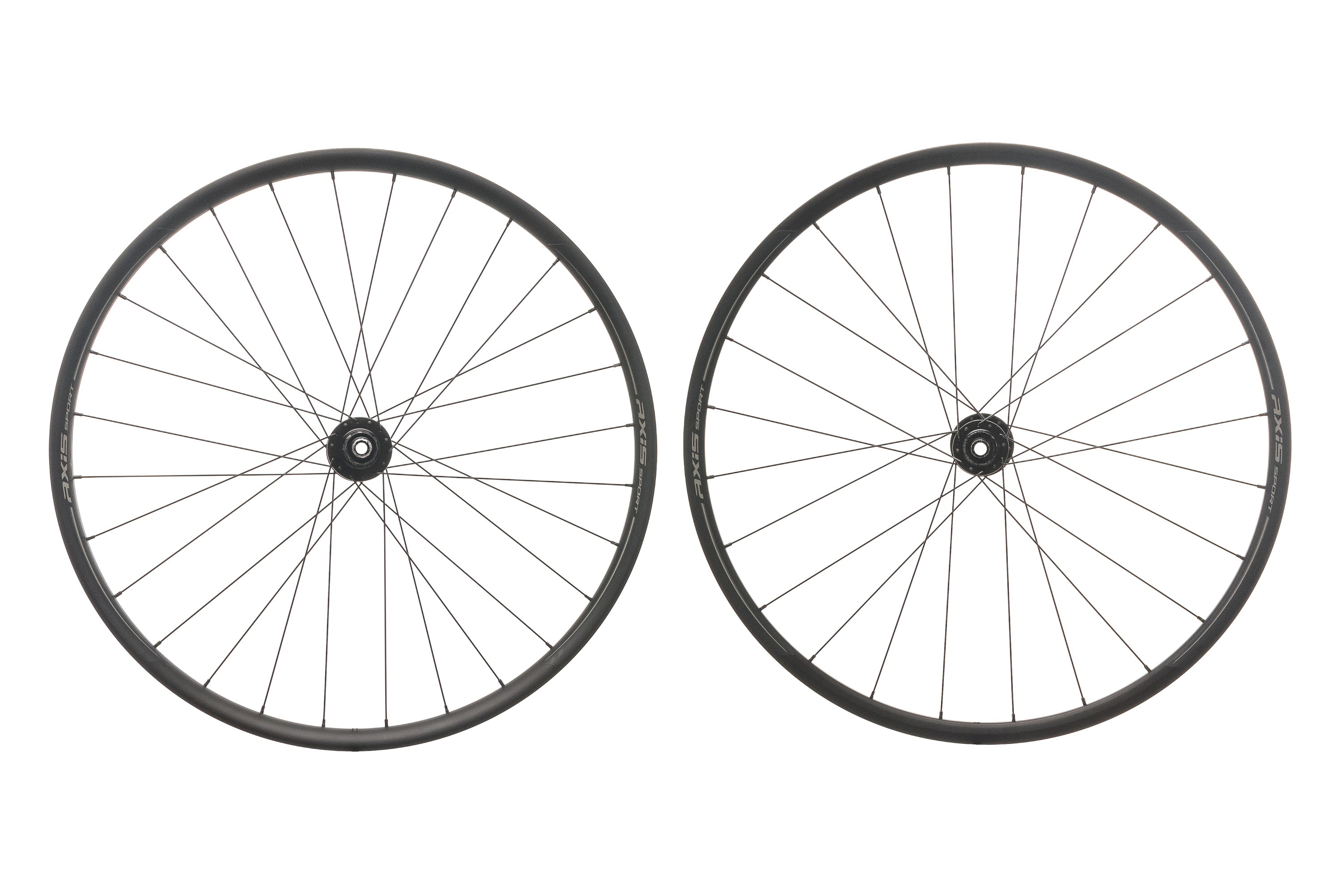 Axis Sport Disc Aluminum Clincher 700c Wheelset - Lightweight Road Bike Wheels for Racing & Training | Perfect for Cyclists & Triathletes