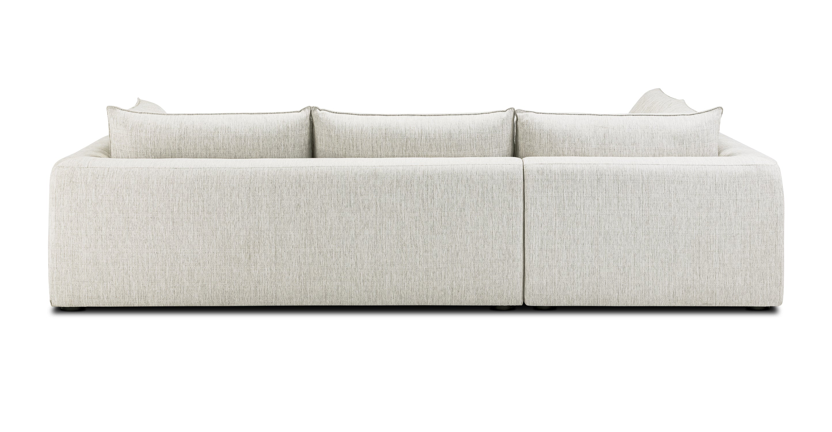Stylish Marcel Left Facing Corner Sectional Sofa - Modern L-Shaped Couch for Living Room, Family Room & Small Spaces