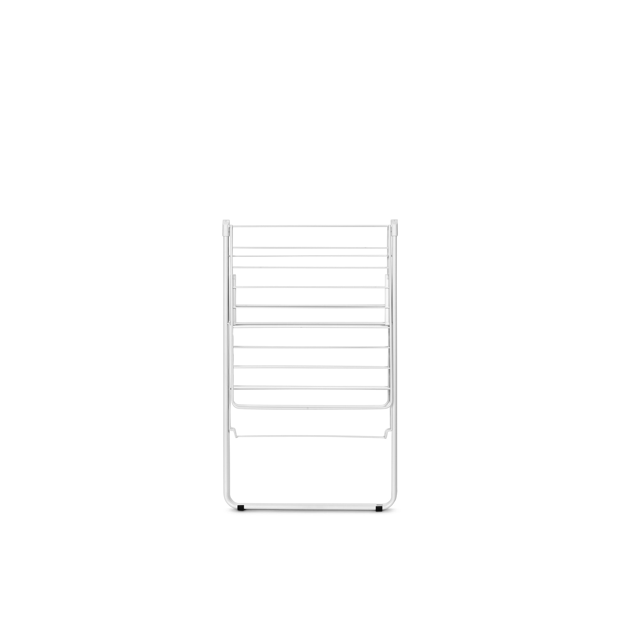 20 Meters White Wall Mounted Clothes Drying Rack - Space Saving Laundry Solution for Apartments, Balconies & Small Homes