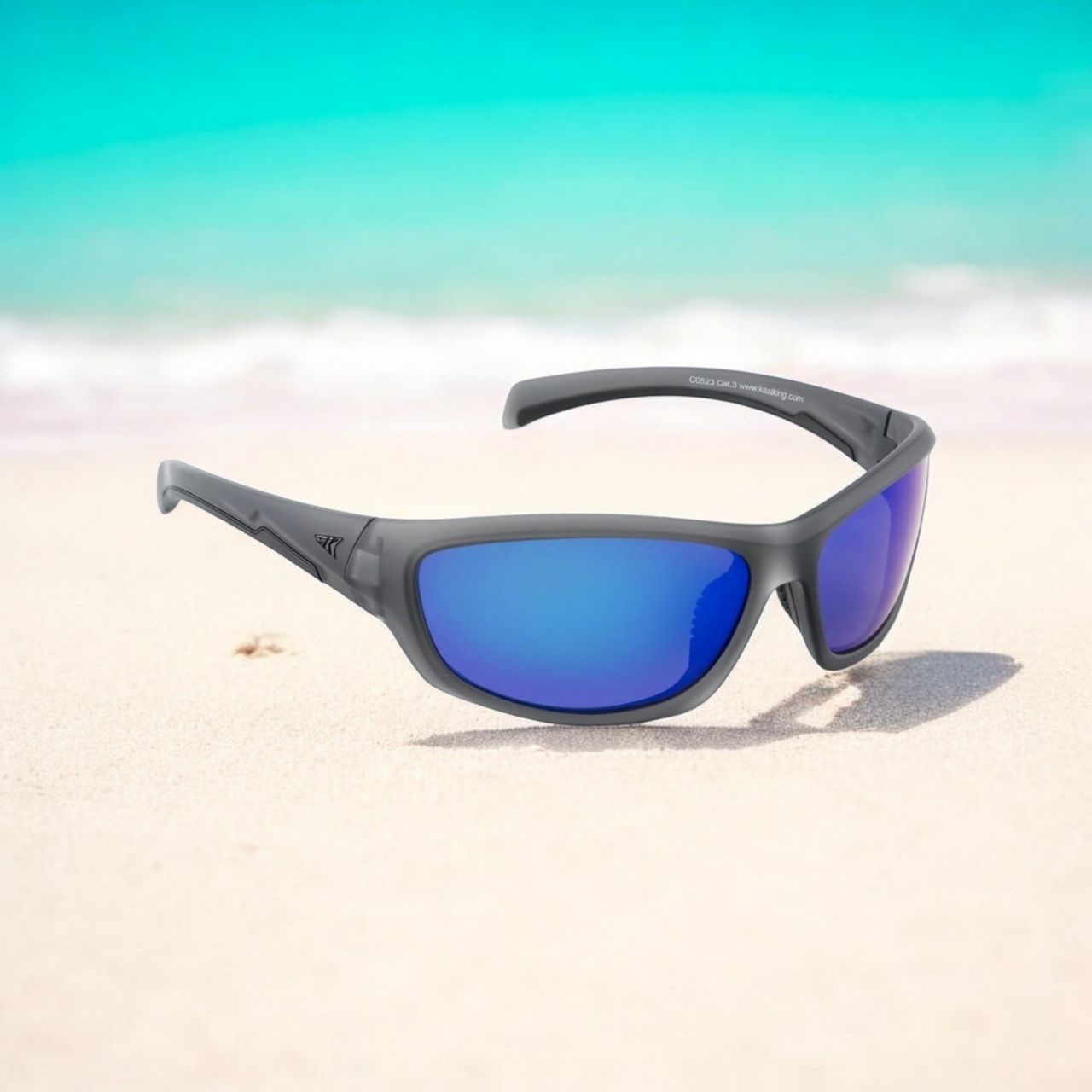 Polarized Sports Sunglasses for Men & Women - UV Protection Wraparound Cat 3 Sunglasses for Cycling, Running, Hiking & Outdoor Activities - Lightweight & Anti-Glare for Enhanced Visibility