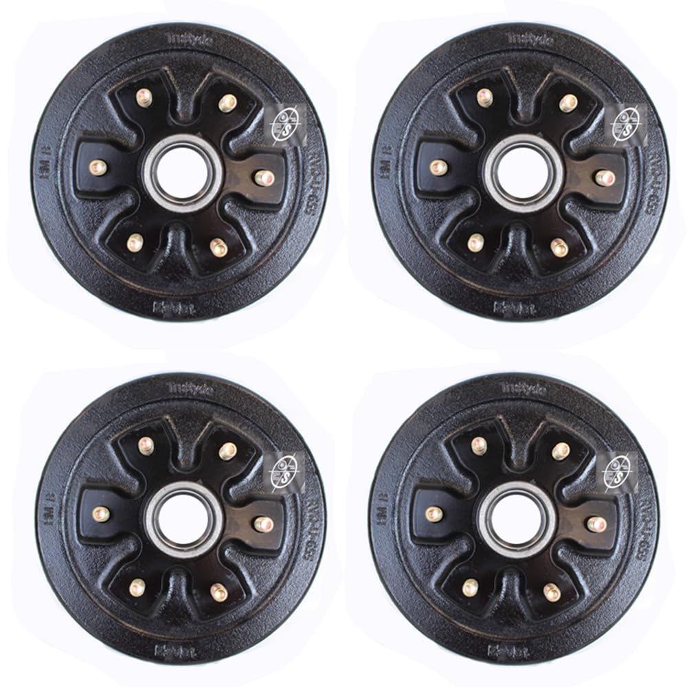 Southwest Wheel 5,200 lbs Trailer Axle Electric Brake Kit (2-Pack) - Heavy Duty Towing Solution for Boat Trailers, Utility Trailers & RV Campers