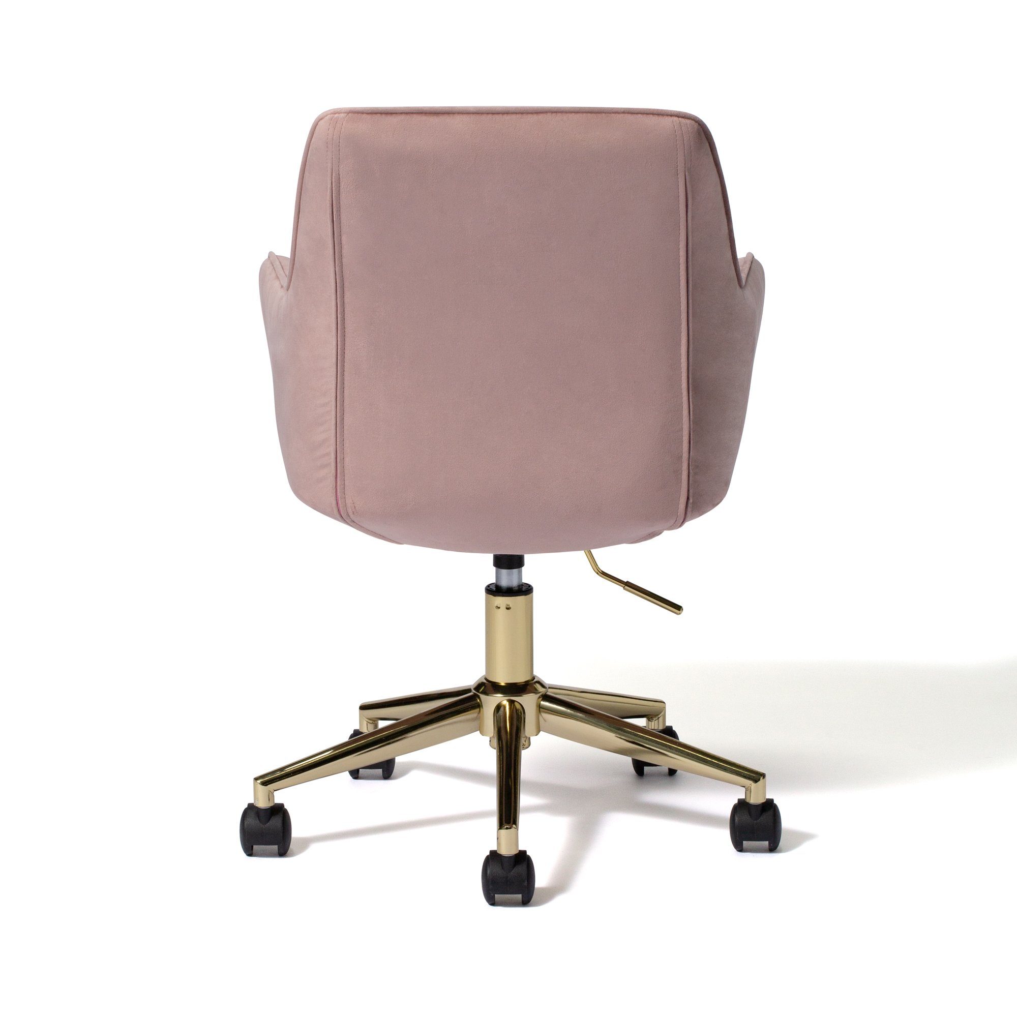 Eldorado Ergonomic Pink Desk Chair - Adjustable Height (W530 x D540 x H800) - Perfect for Home Office, Gaming & Study
