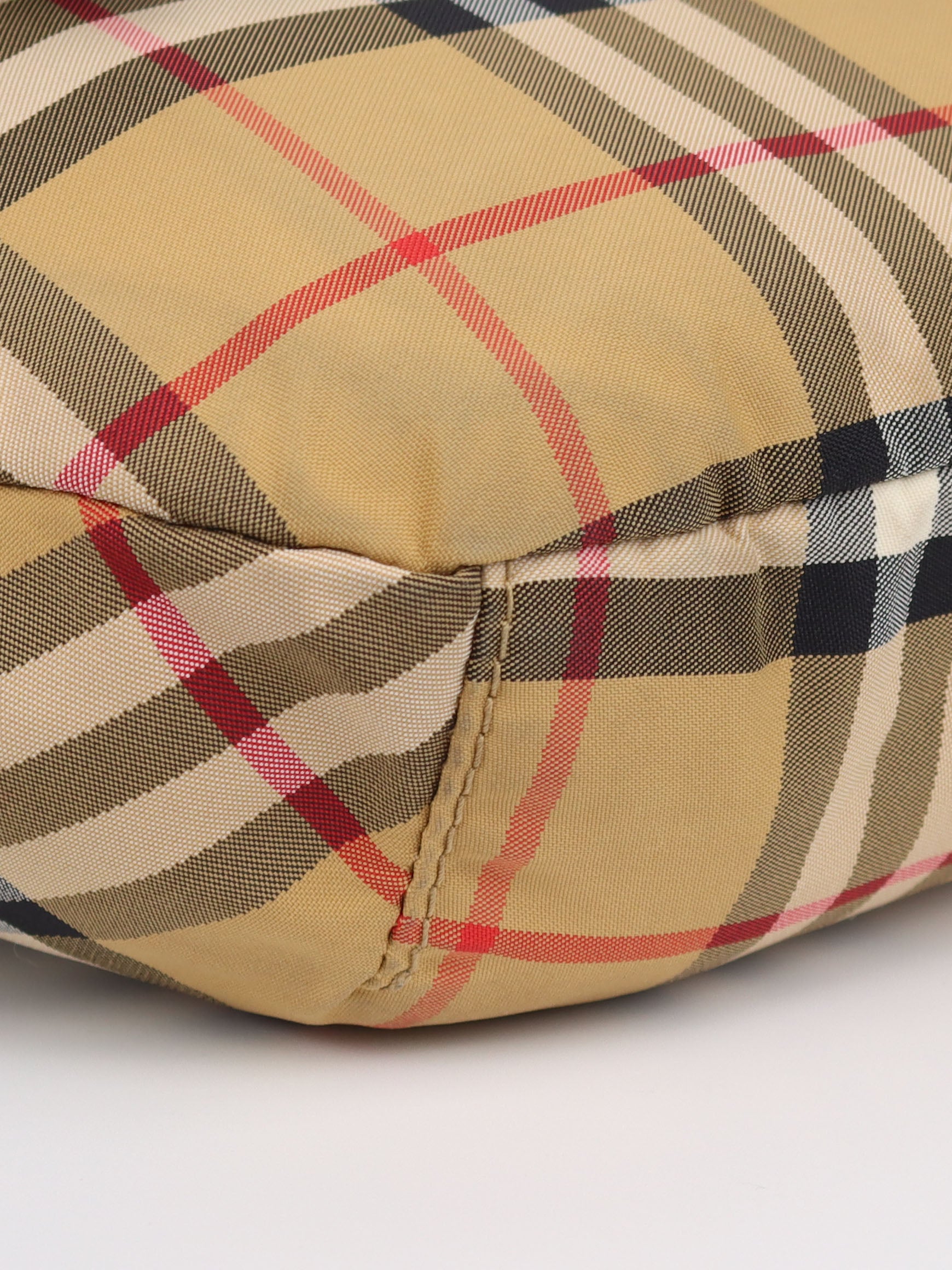 Burberry Haymarket Check Waist Bag for Women - Luxury Crossbody Fanny Pack with Adjustable Strap, Perfect for Travel, Shopping & Everyday Use