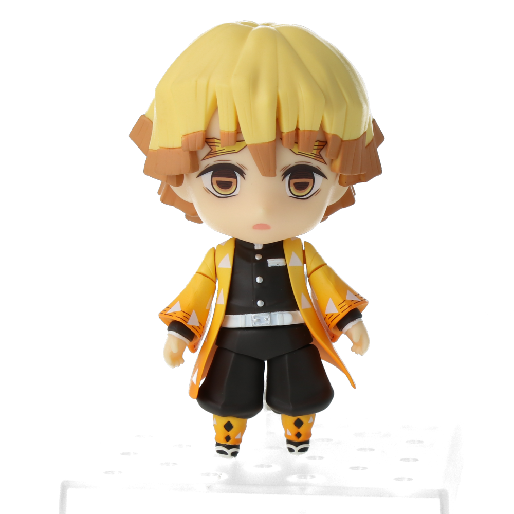 Nendoroid Zenitsu Agatsuma Demon Slayer Action Figure - Anime Collectible Toy from Kimetsu no Yaiba Series - Perfect for Display, Cosplay, and Anime Fans Gifts
