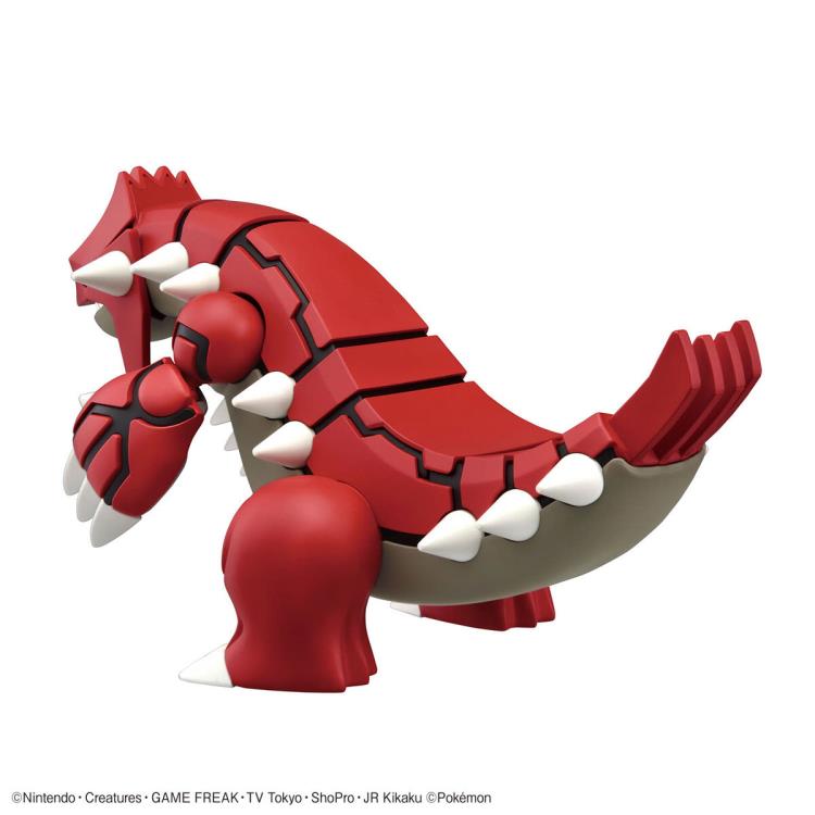 Bandai Pokemon Groudon Action Figure Model Kit - Collectible Building Toy for Kids & Adults | Perfect for Display, Gifts, and Pokemon Battles