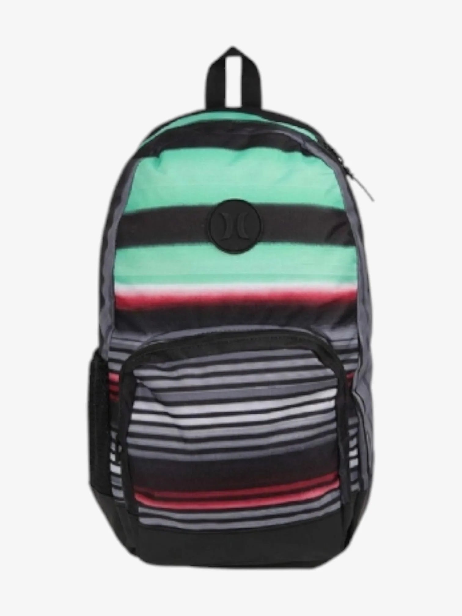 Hurley Blockade II Moab Backpack - Lightweight Laptop Backpack for Men & Women, Durable Water-Resistant Hiking Daypack (Gray Green) - Perfect for School, Travel, and Outdoor Adventures