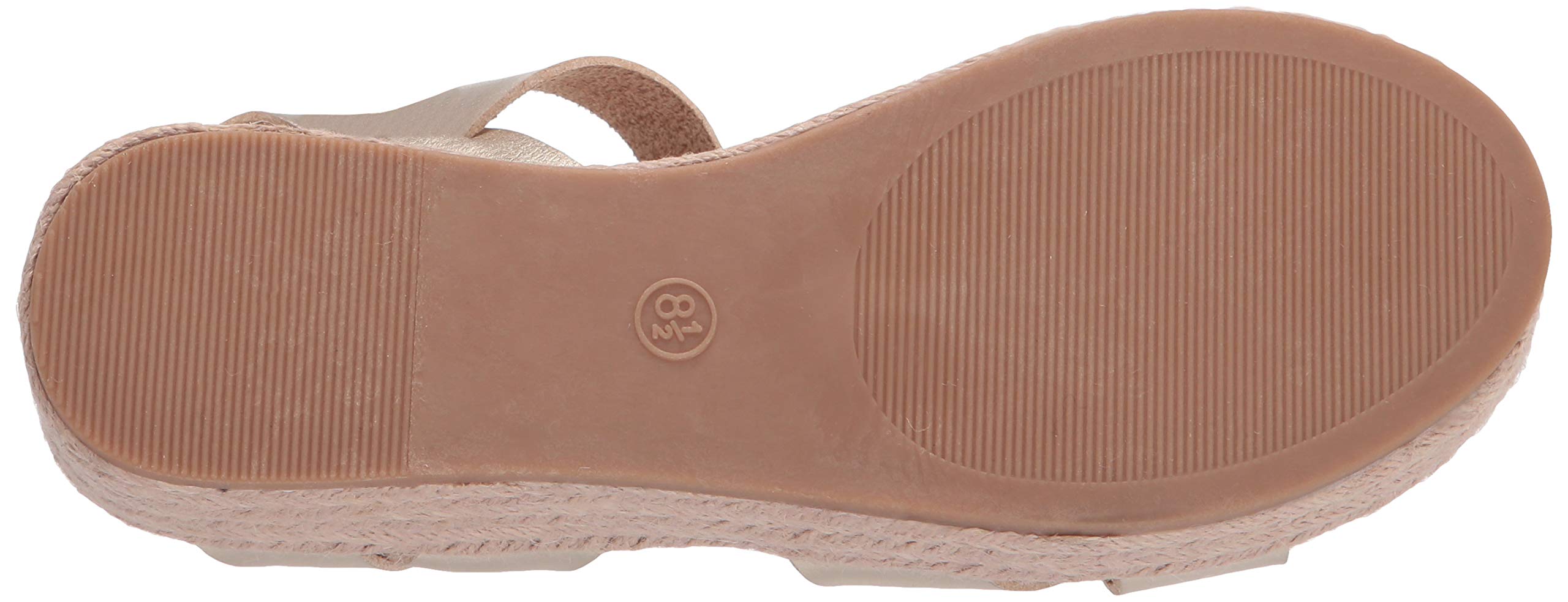 Amazon Essentials Women's Flatform Espadrille Sandals - Comfortable Summer Wedge Shoes with Jute Sole | Perfect for Beach, Vacation & Casual Outfits
