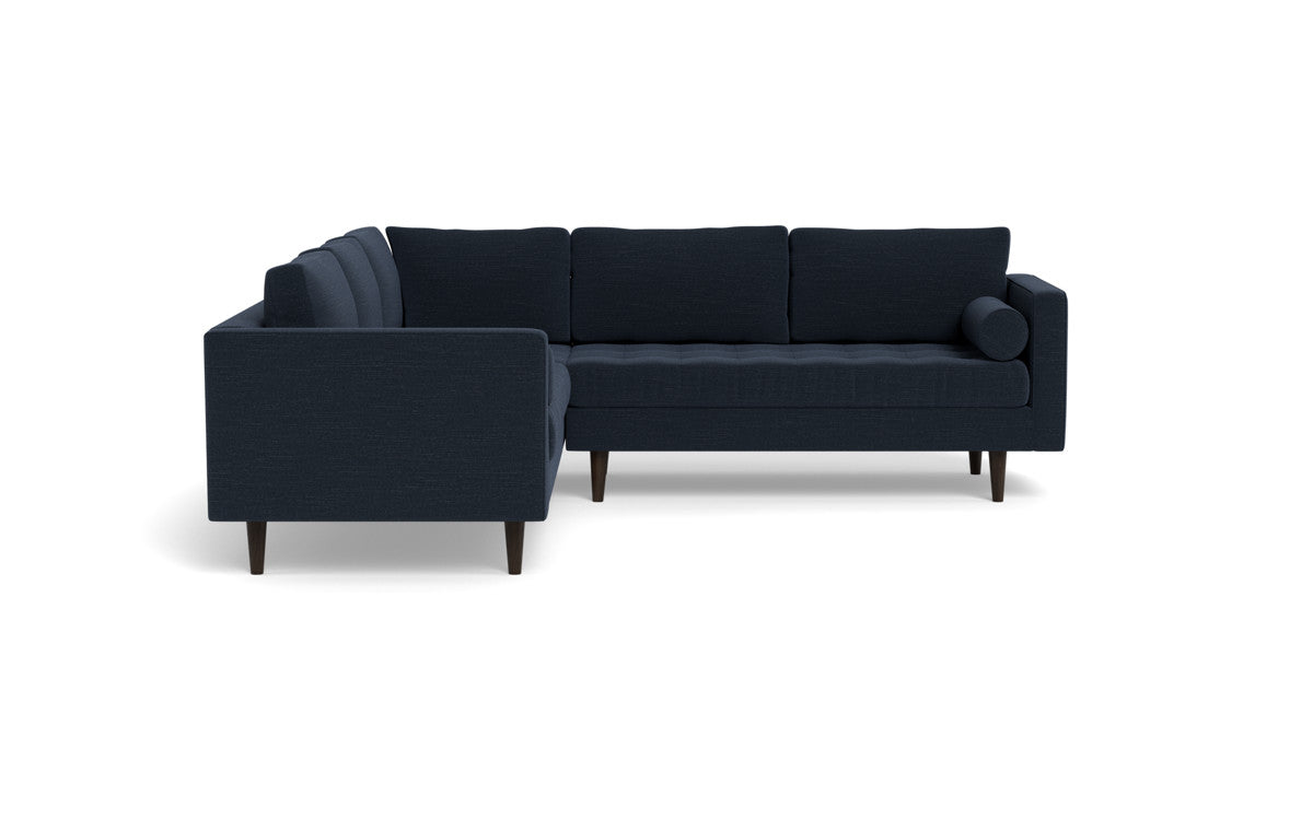Ladybird 103 Corner Sectional Sofa - Modern L-Shaped Couch for Living Room, Family Room & Small Spaces | Comfortable Fabric Upholstery, Sturdy Frame | Perfect for Apartments, Condos & Home Theater Seating