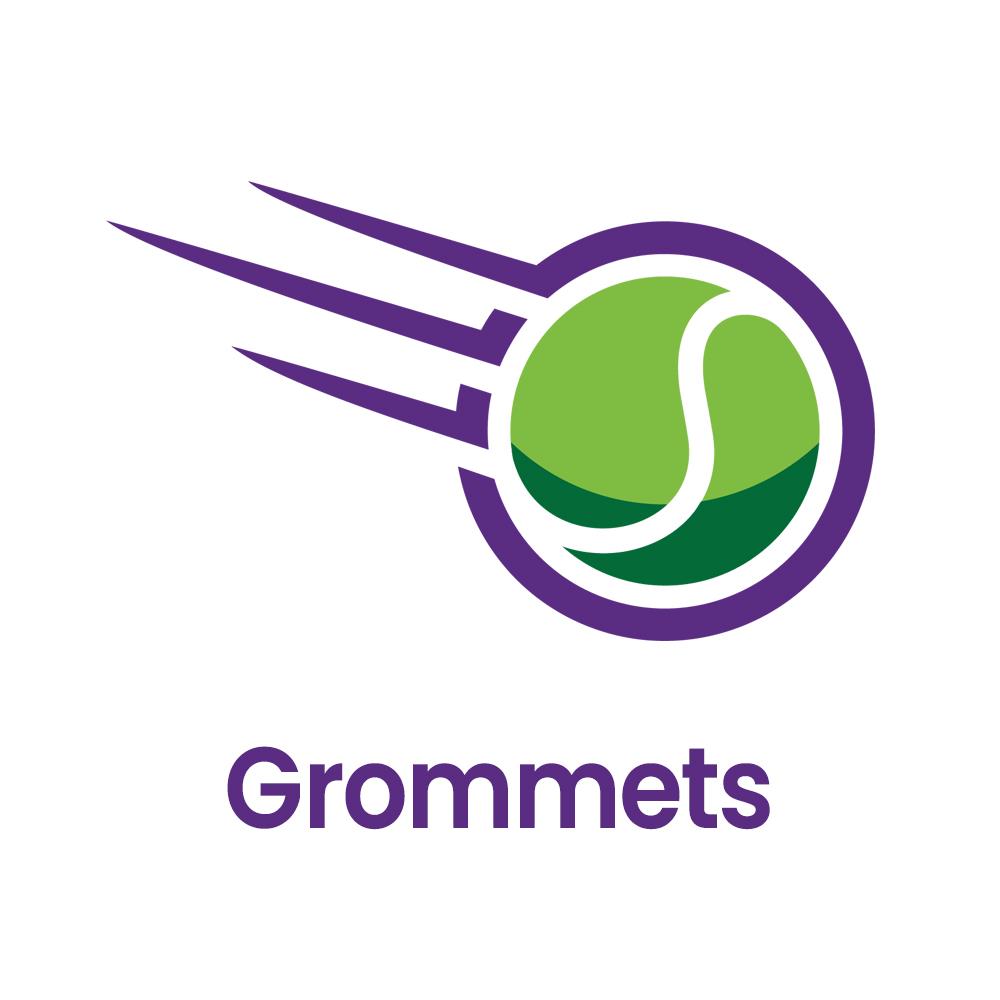 Head Grommets Boom Team L - Premium Marine Hardware for Sailboats & Boating Accessories | Perfect for Sail Rigging, Canvas Work & Marine Applications