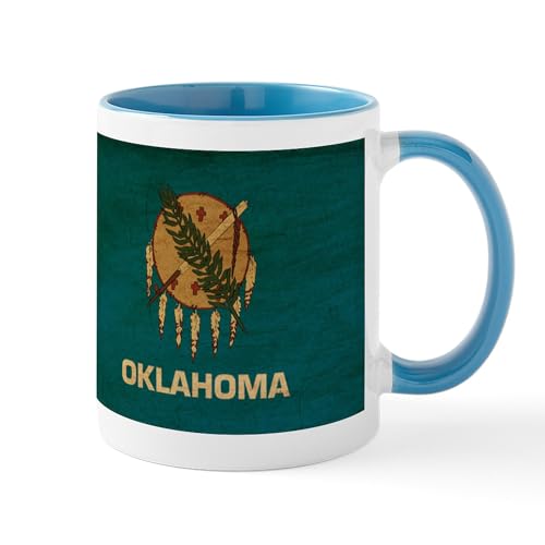 White/Blue Inside - Oklahoma Flag Mug