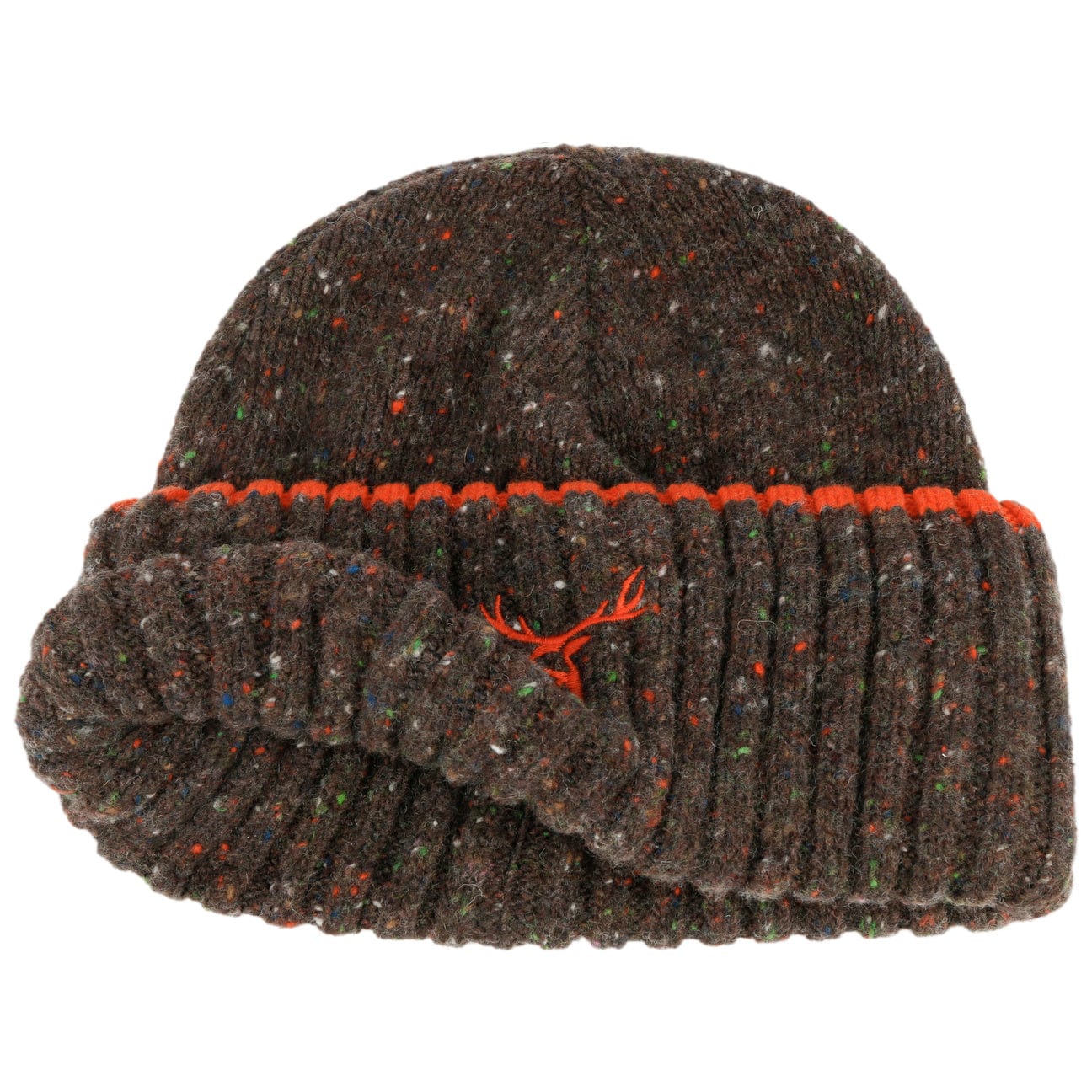Stetson Deer Beanie with Cuff - Warm Knit Winter Hat for Men & Women - Perfect for Outdoor Activities, Hiking, and Cold Weather Fashion