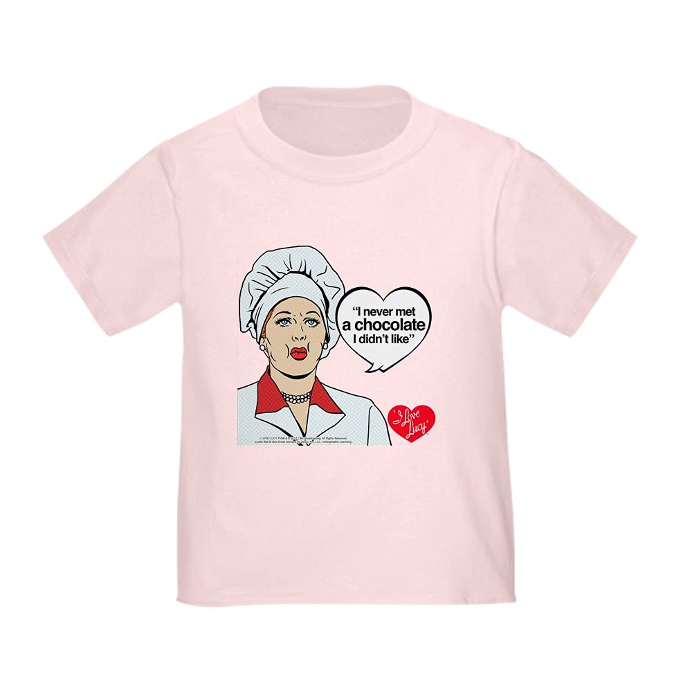 I Love Lucy Chocolate Lover Toddler T-Shirt - Cute Graphic Tee for Kids | CafePress | Perfect for Playdates, Birthdays & Family Photos