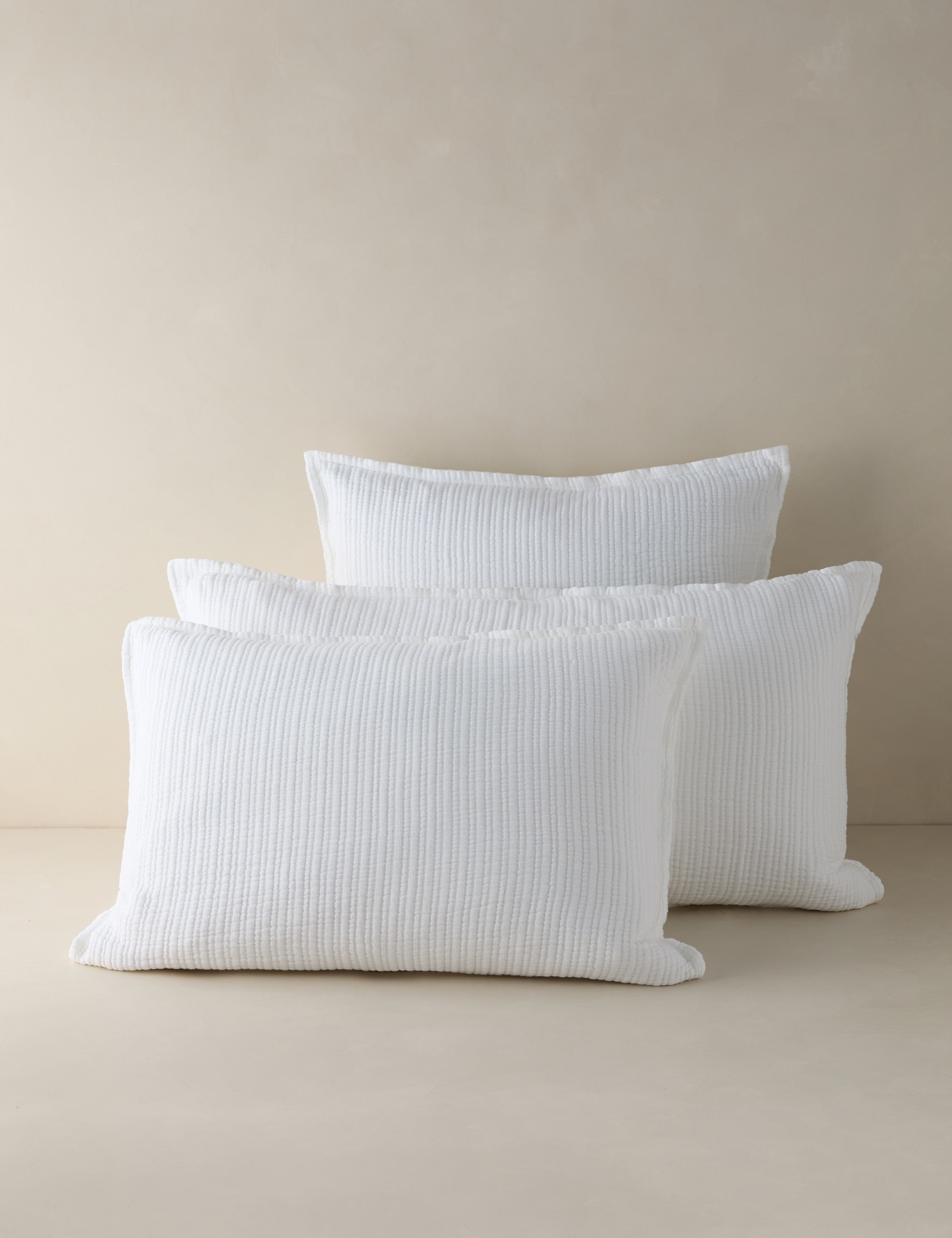 Pom Pom at Home Chatham Cotton Matelasse Euro Sham - Premium Decorative Pillow Cover for Bedroom & Living Room Decor