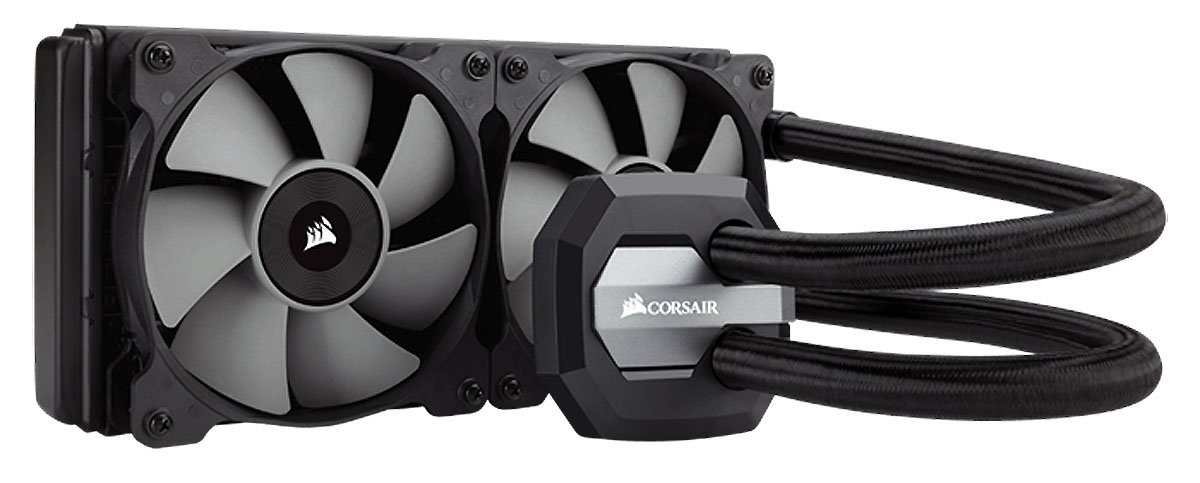 CORSAIR Hydro Series H100i v2 AIO Liquid CPU Cooler - 240mm Radiator with Dual 120mm PWM Fans, RGB Lighting & Software Control - Perfect for Gaming PC Builds & High-Performance Cooling