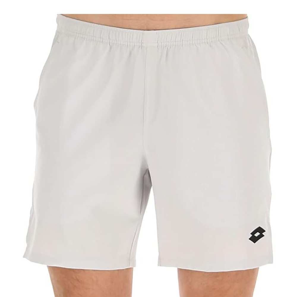 Lotto Men's Top II 7-Inch Running Shorts - Breathable & Lightweight Athletic Shorts for Gym, Workout, and Casual Wear (Bright White)