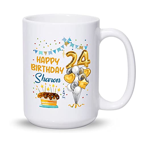 Happy Birthday Balloon Celebration Mug