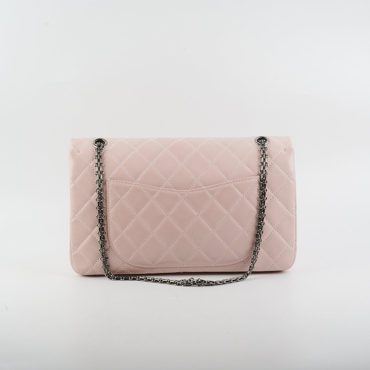 Authentic Chanel 2.55 Reissue 227 Lambskin Leather Handbag in Pink - Luxury Crossbody Bag for Women, Perfect for Date Night & Special Occasions