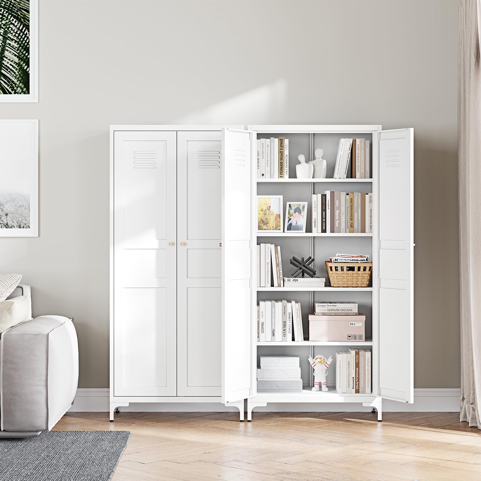 White Pantry Cabinet 61