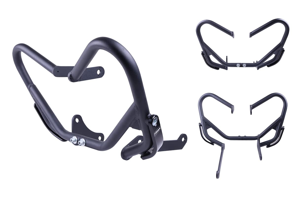 T-Rex Racing Engine Guard Crash Cages for Suzuki DR-Z400 E/S/SM (2000-2020) - Black Skid Plates | Off-Road Motorcycle Protection for Trail Riding & Adventure Biking