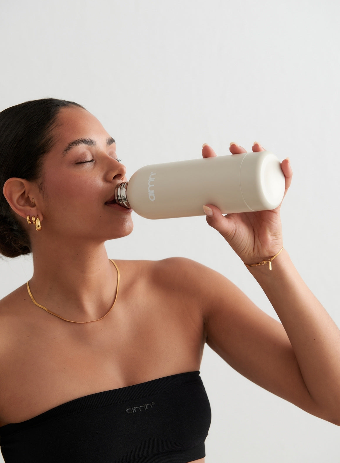 Clay Core Water Bottle - Natural Cooling & Eco-Friendly Hydration for Hiking, Yoga & Outdoor Adventures