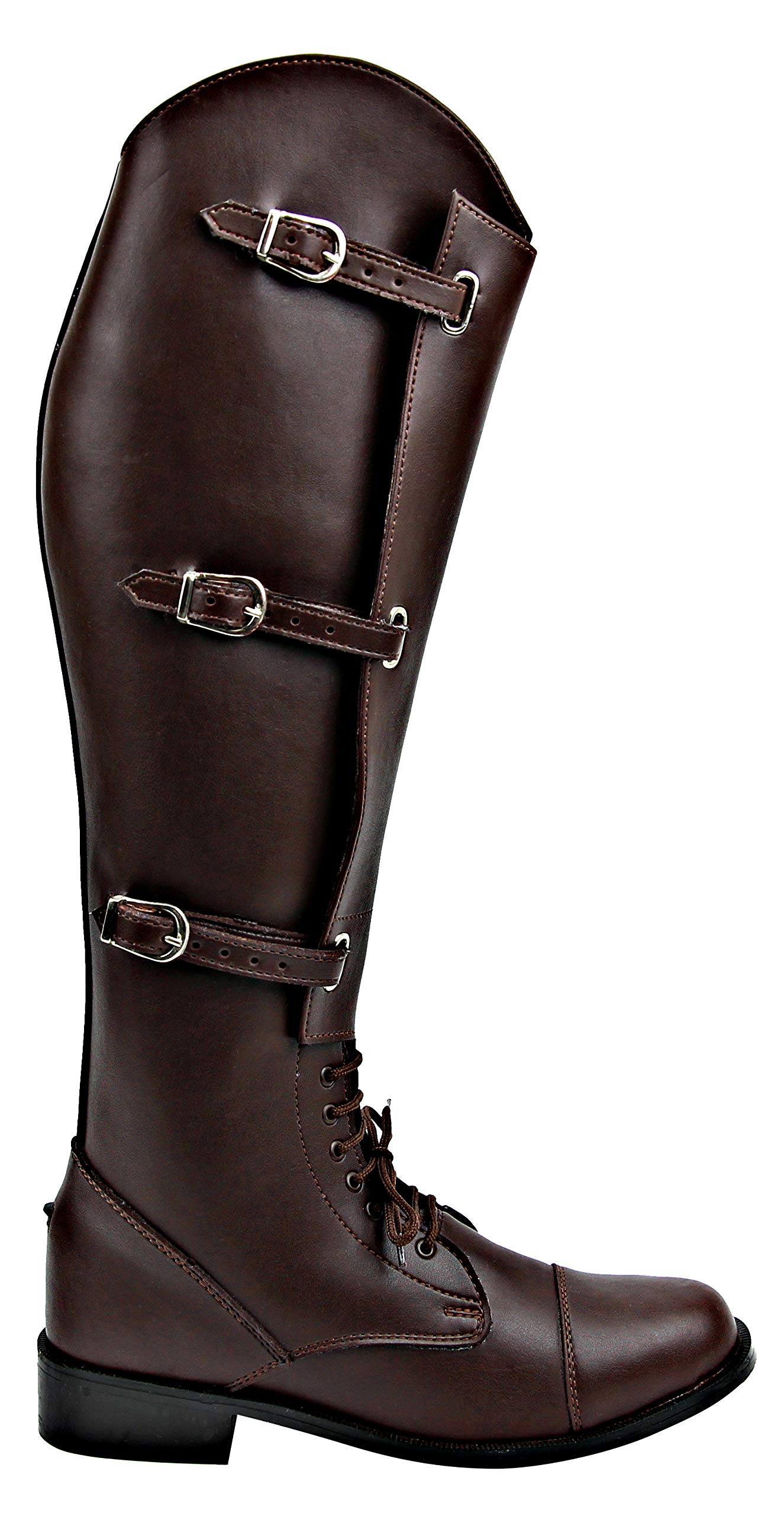 Stylish Women's Motorcycle Riding Leather Knee High Boots - MB-1 Black | Fashionable & Comfortable for Bikers, Outdoor Adventures & Casual Wear