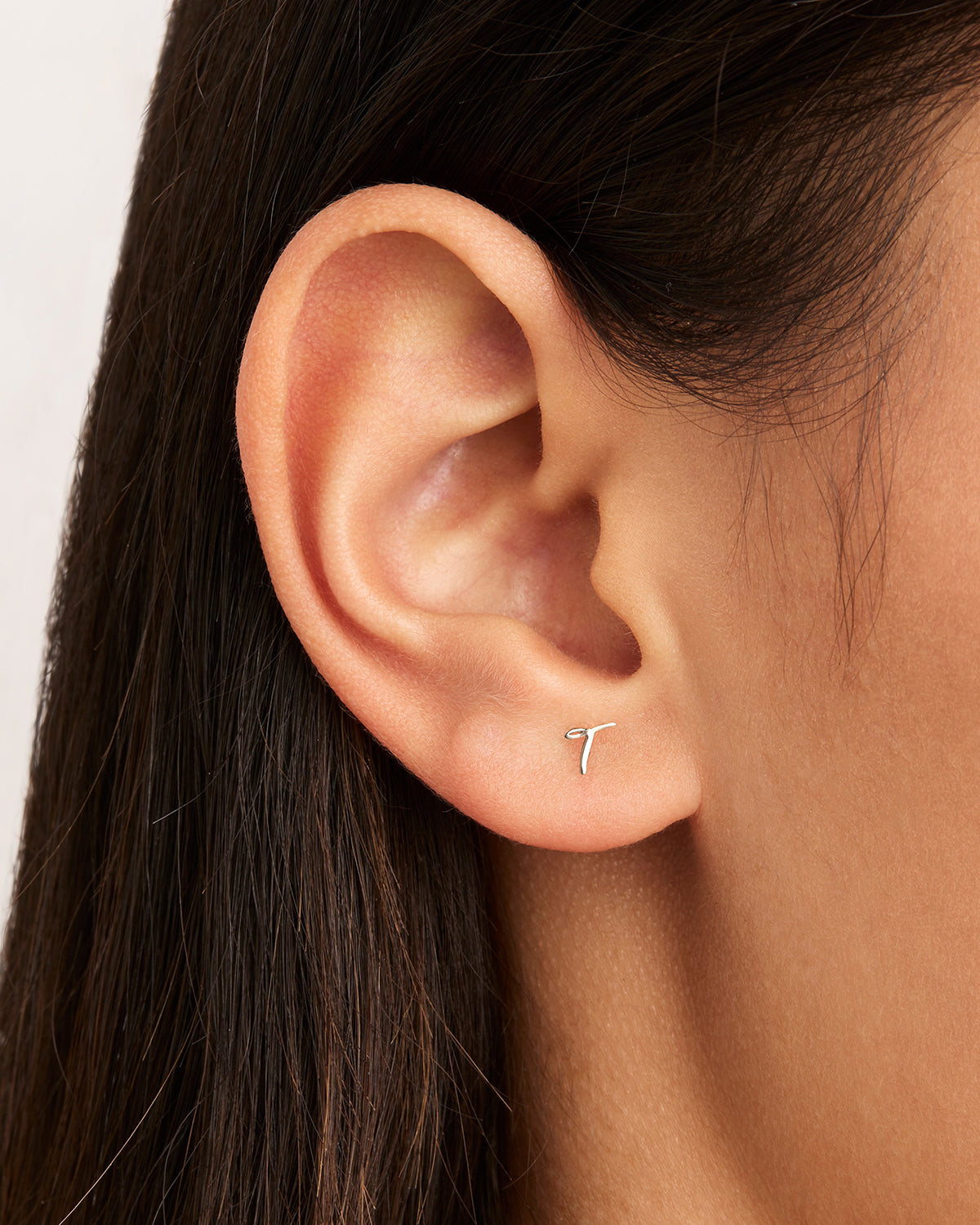 Sterling Silver Love Letter Earrings for Women - Romantic Dainty Jewelry Gift for Her - Perfect for Valentine's Day, Anniversary & Special Occasions