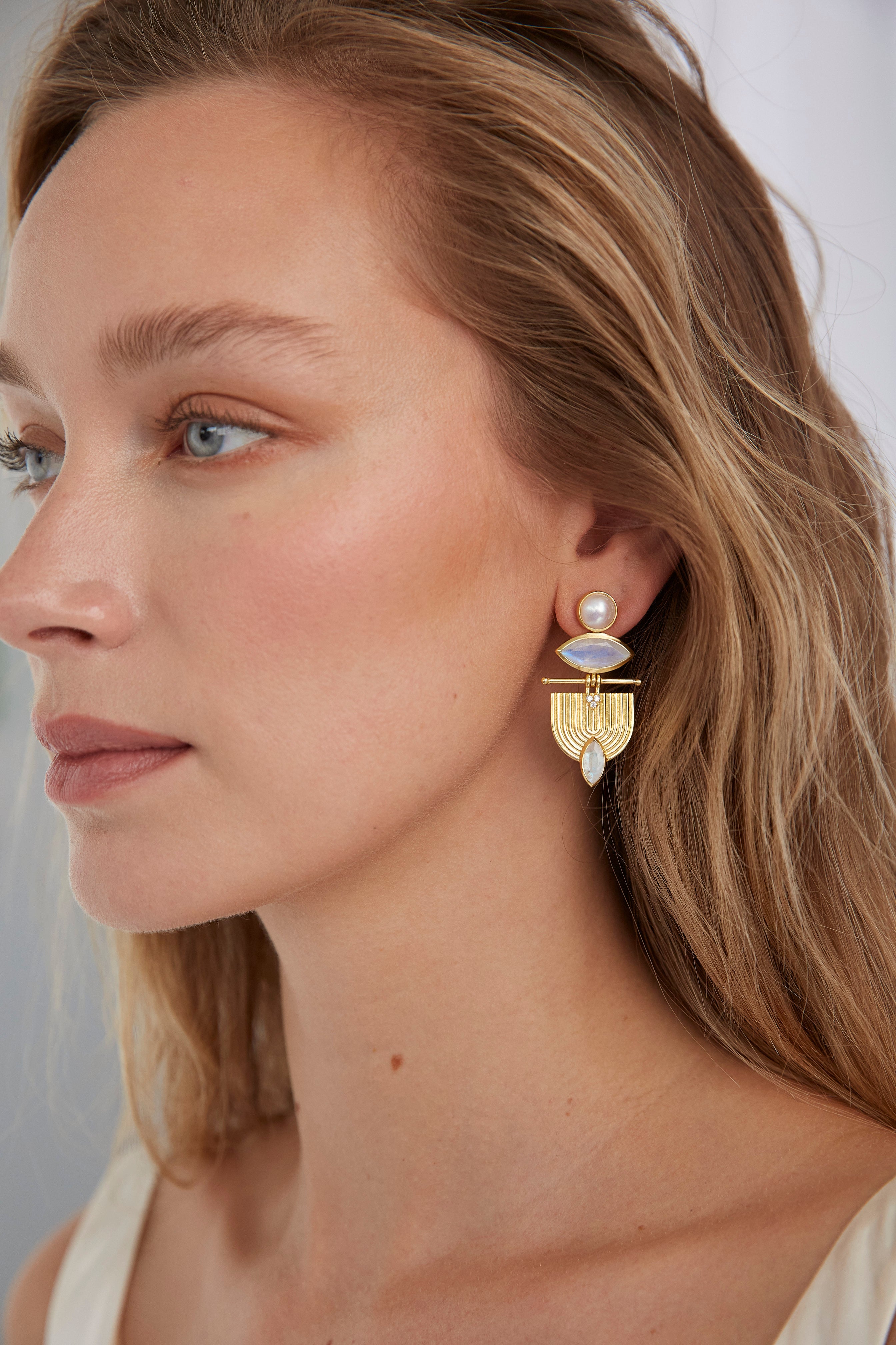 Elsie Gold Earrings for Women - 14K Solid Gold Hoop Earrings, Minimalist Dainty Jewelry Gift for Her - Perfect for Everyday Wear, Parties & Special Occasions