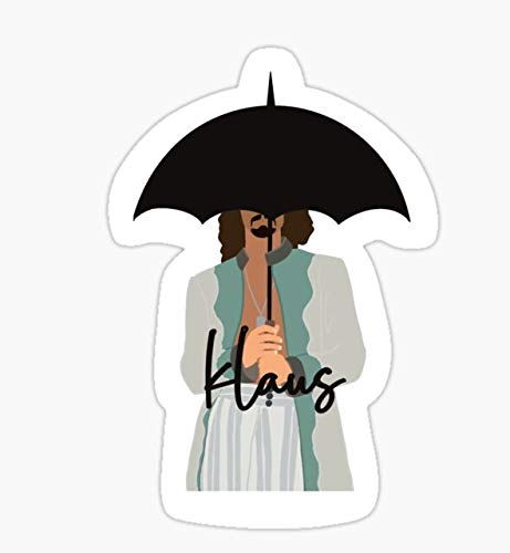 Umbrella Academy Klaus Sticker - Waterproof Vinyl Decal for Cars, Trucks, Laptops, Walls & Windows - Perfect for Fans, Gifts & Home Decor